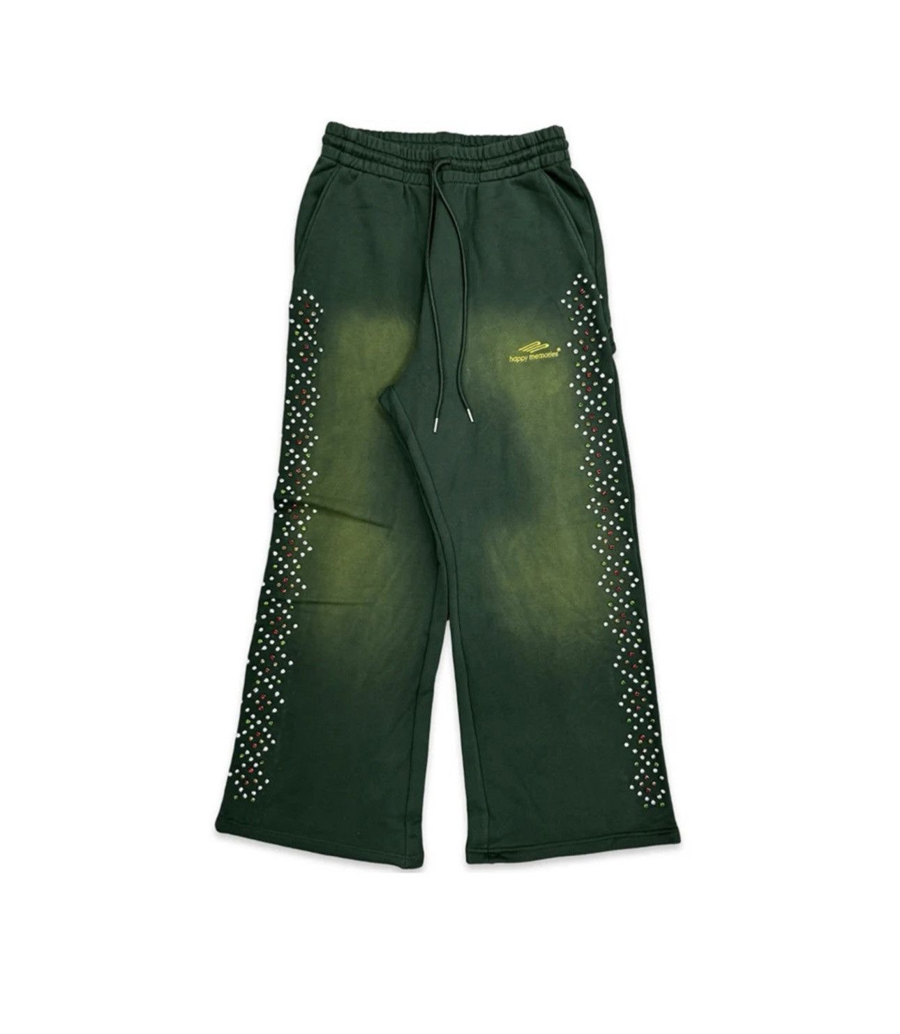 HMDD HMDD Rhinestone Sweatpants Green Size US 42 / EU 58 - 1 Preview