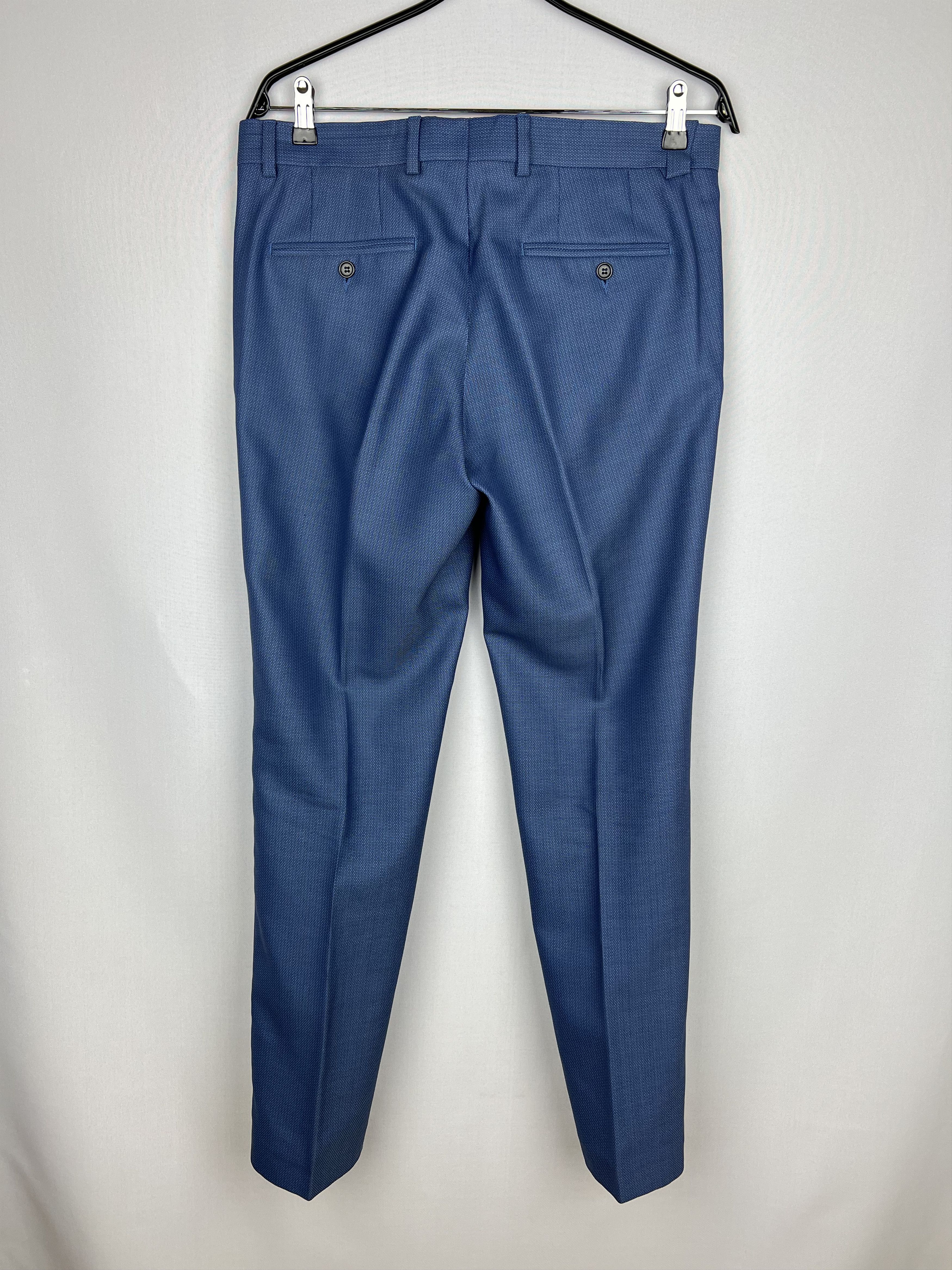 Other CACHAREL Lane Bugella Wool Blend Solid 2 Piece Classic Suit Size 38R - 10 Thumbnail
