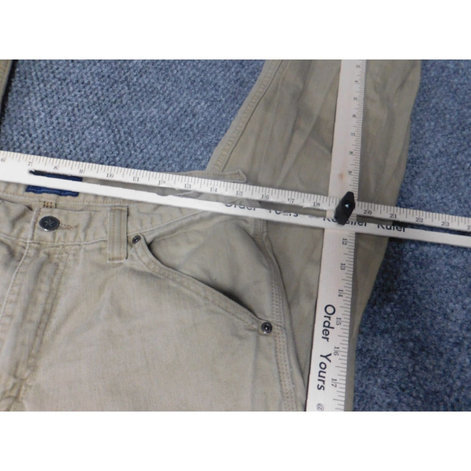 Denime Saddlebred Jeans Denim Blue 30x31 Straight Regular Mens Size US 30 / EU 46 - 2 Thumbnail