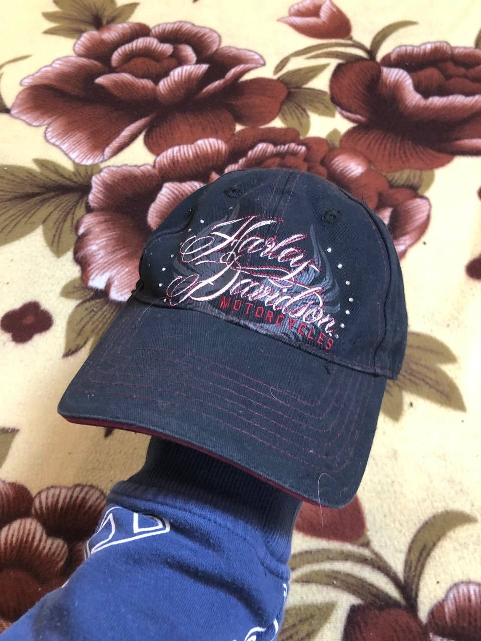 Harley Davidson Vintage 2000s Vintage Harley Davidson Hat Size ONE SIZE - 1 Thumbnail