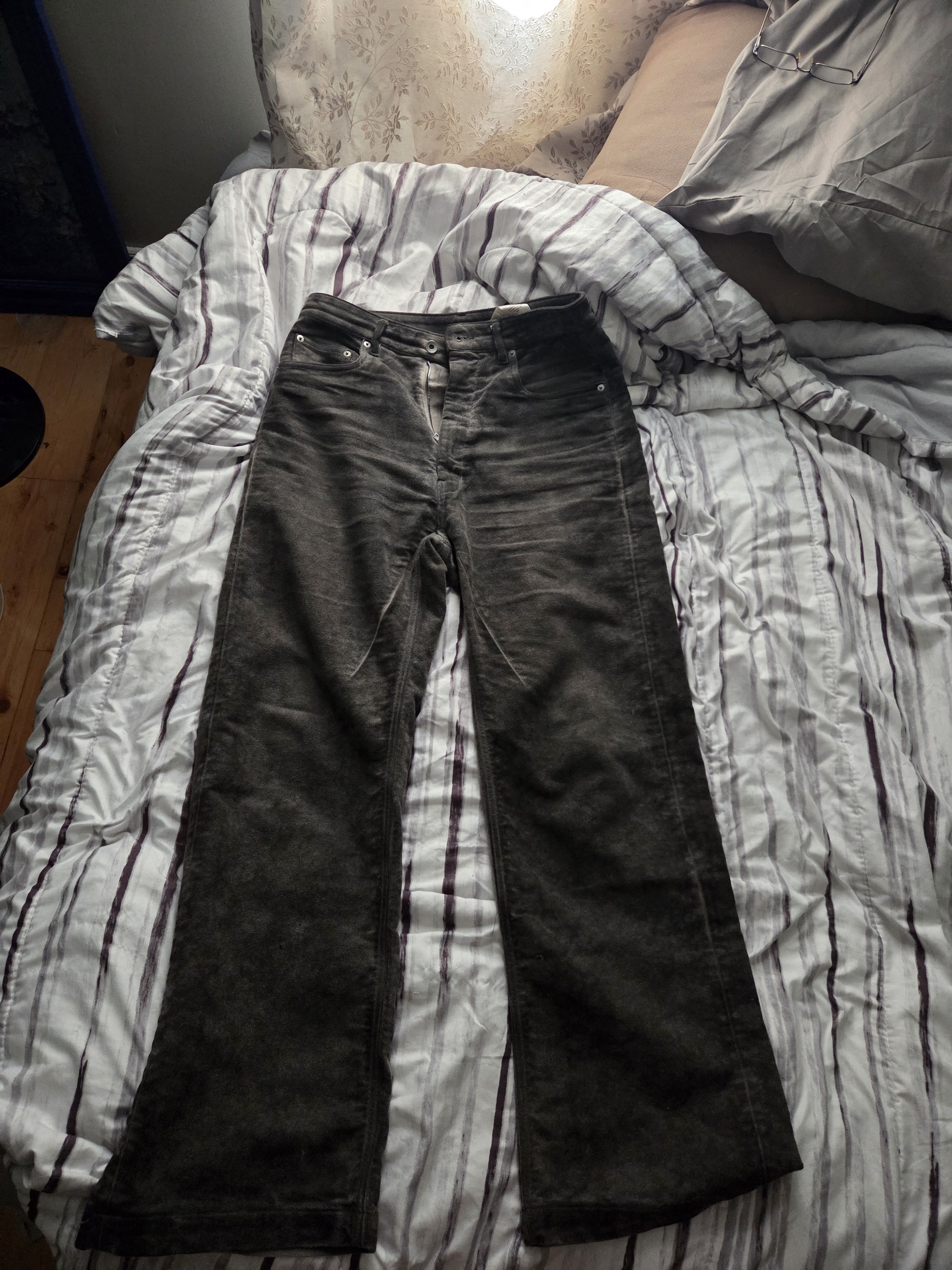 Rick Owens Drkshdw Rick Owens Moleskin Geth Jeans Size US 34 / EU 50 - 1 Thumbnail