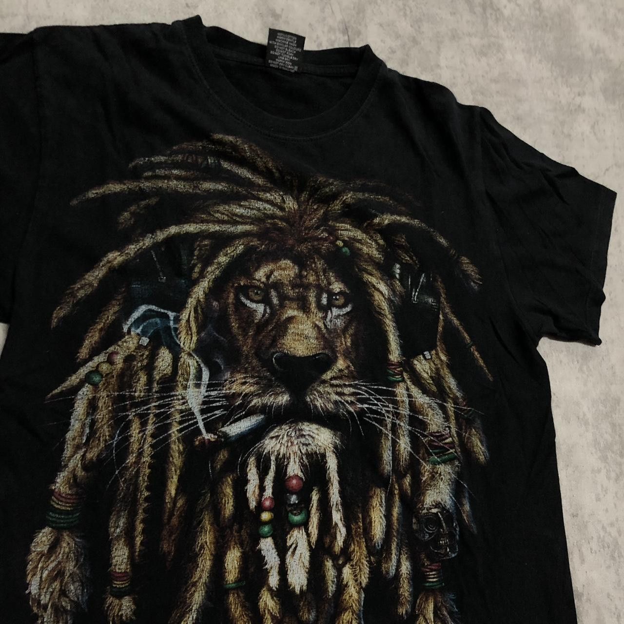 Other Black Zanzibar reggae lion tee #reggaevibes Size US M / EU 48-50 / 2 - 2 Thumbnail