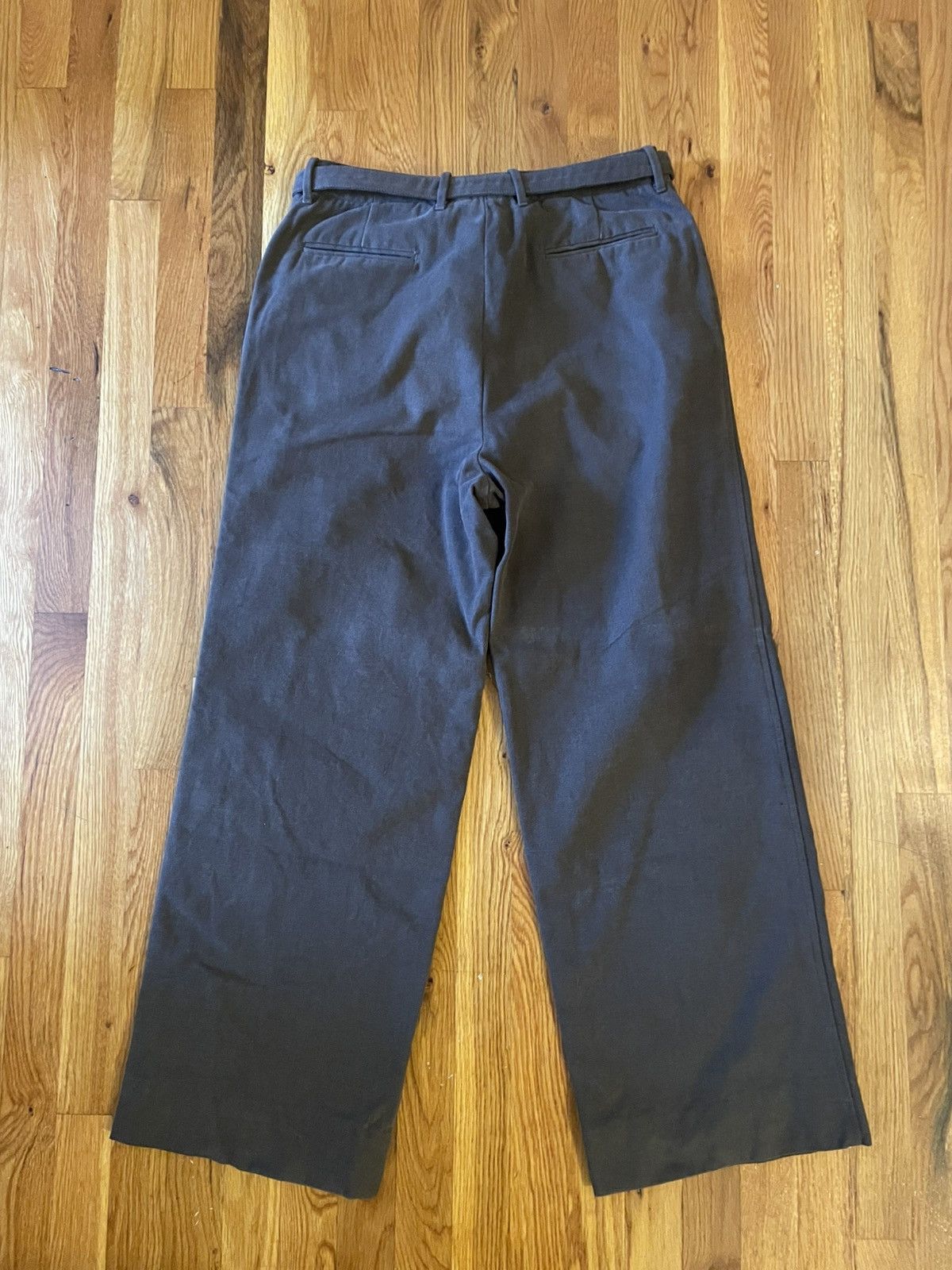 Stoffa Stoffa Extra Wide Plain Front Trouser Size US 31 - 2 Thumbnail