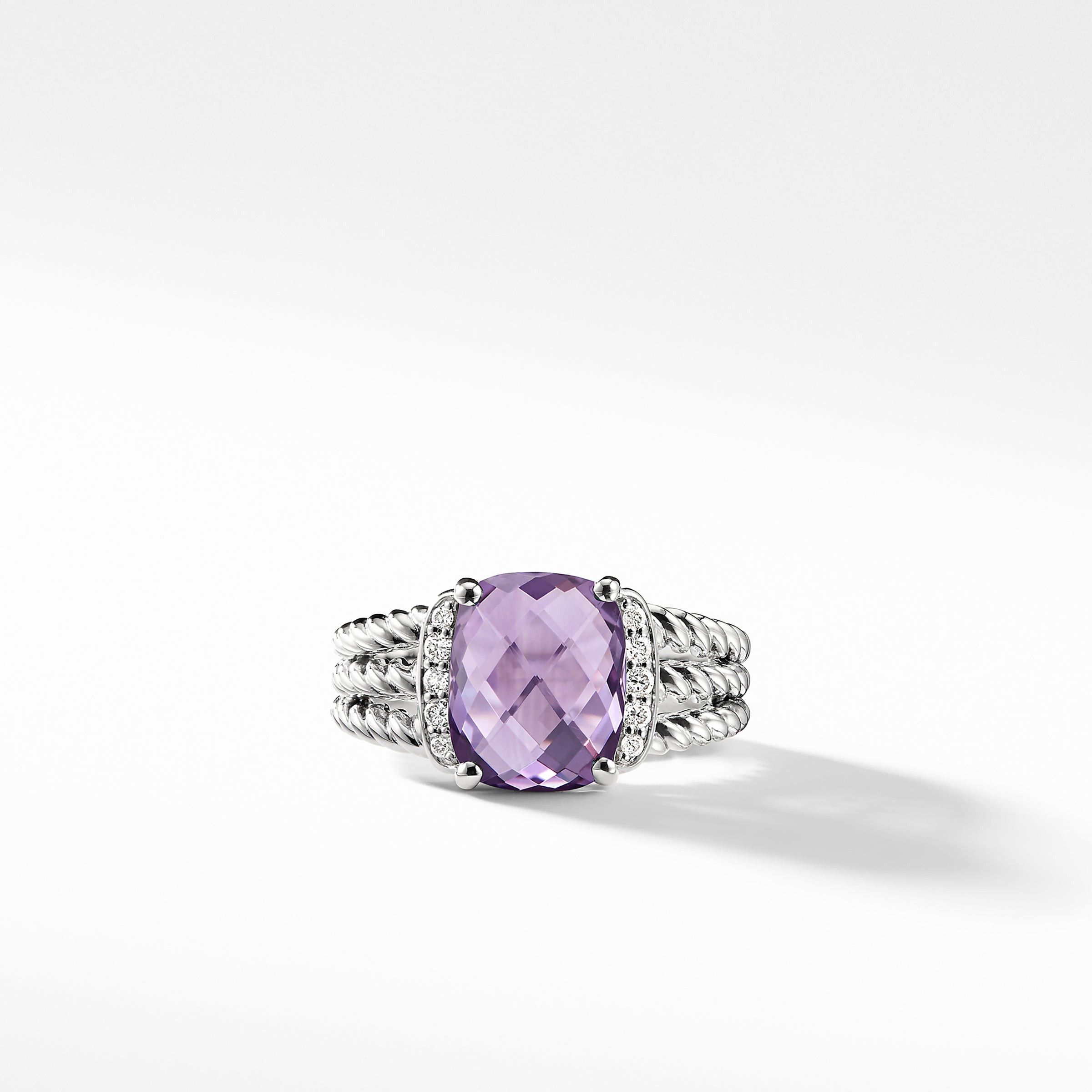 David Yurman o1w1db10525 R11028D Size:6/Petite Ring in Silver Size ONE SIZE - 2 Thumbnail