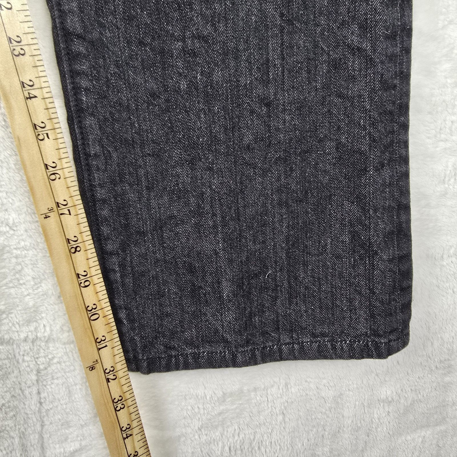 Sean John Vintage Sean John Mens Straight Black Jeans Hamilton 34x32 Size US 34 / EU 50 - 11 Thumbnail