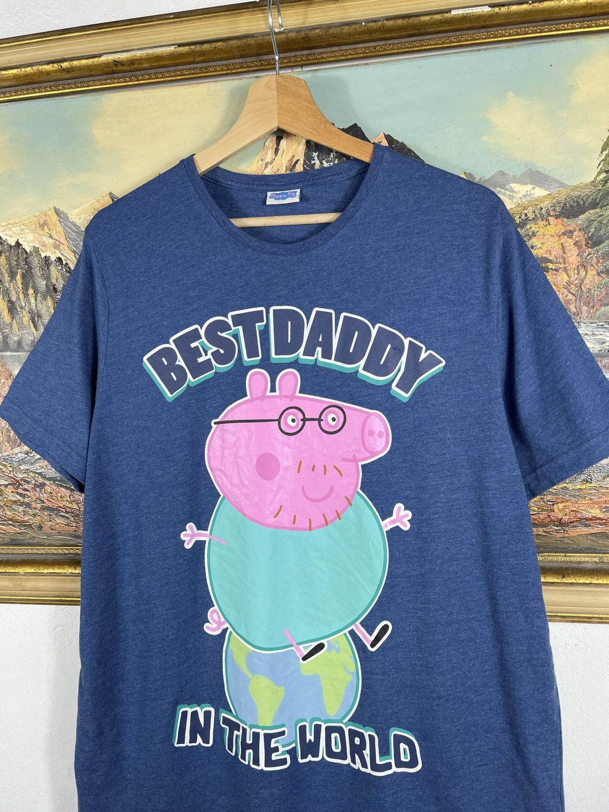 Cartoon Network × Vintage Retro 00s Peppa Pig 2003 Animation Cartoon T shirt Tee Size US M / EU 48-50 / 2 - 4 Thumbnail