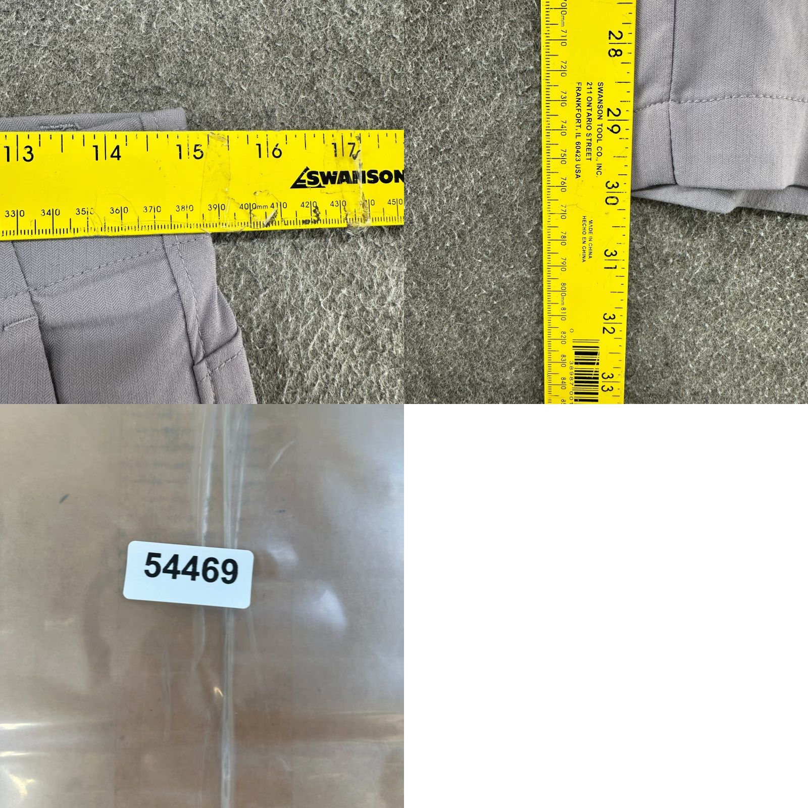 Under Armour Under Armour Pants Mens 30x30 Grey Chino Straight Regular Polyester Golf Solid Size US 30 / EU 46 - 8 Thumbnail