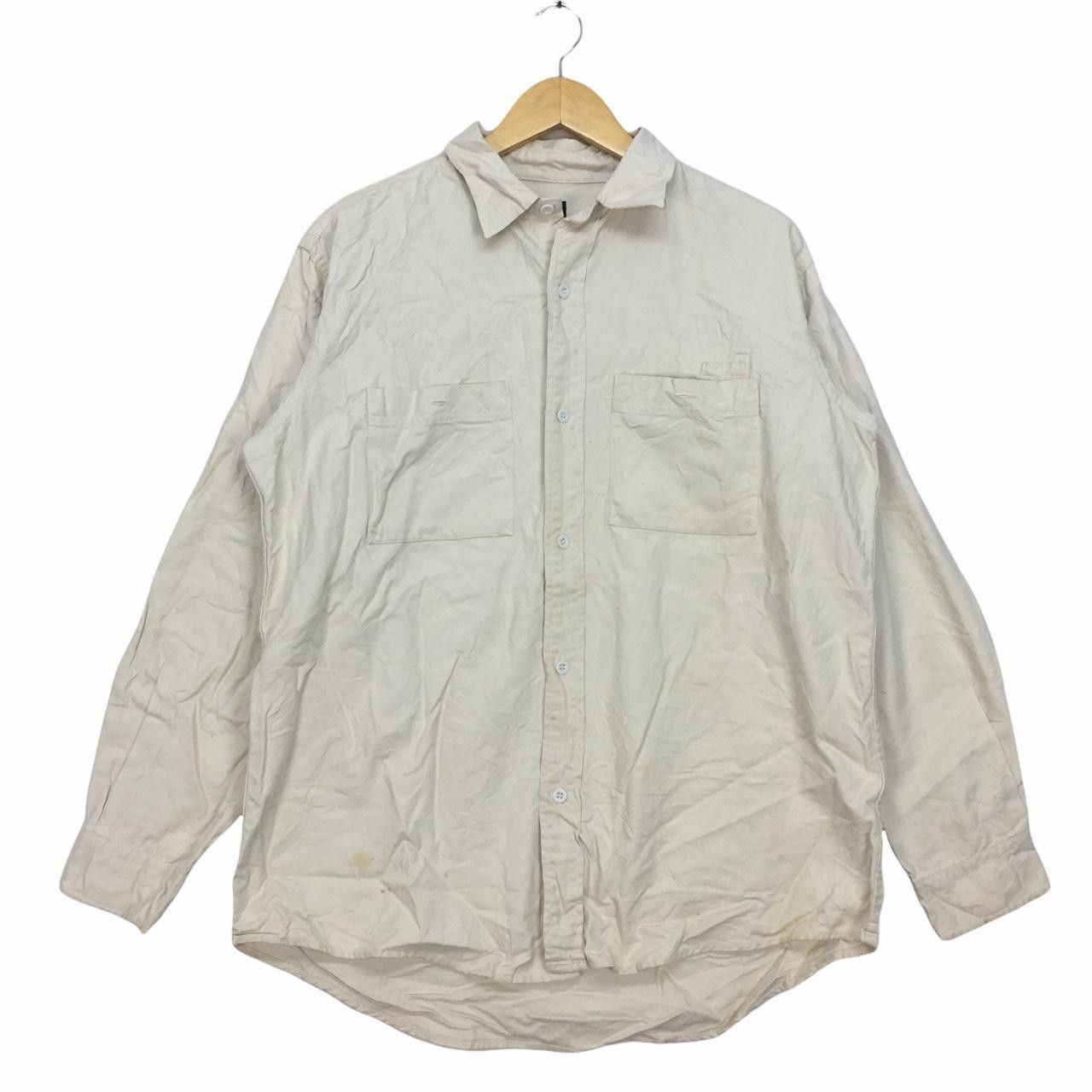 Edwin Vtg EDWIN Overalls Sanforized Button Up Shirt Streetwear Size US L / EU 52-54 / 3 - 1 Thumbnail
