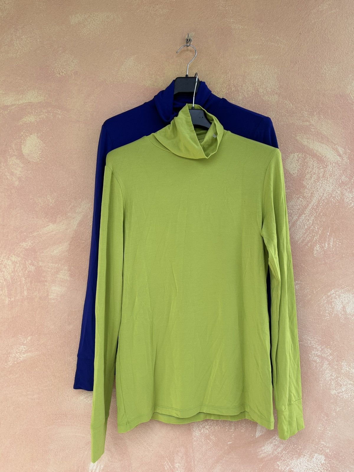 Raf Simons 2 yellow&blue lupetto micromodal sweater knit NEW rick owens Size US M / EU 48-50 / 2 - 2 Thumbnail