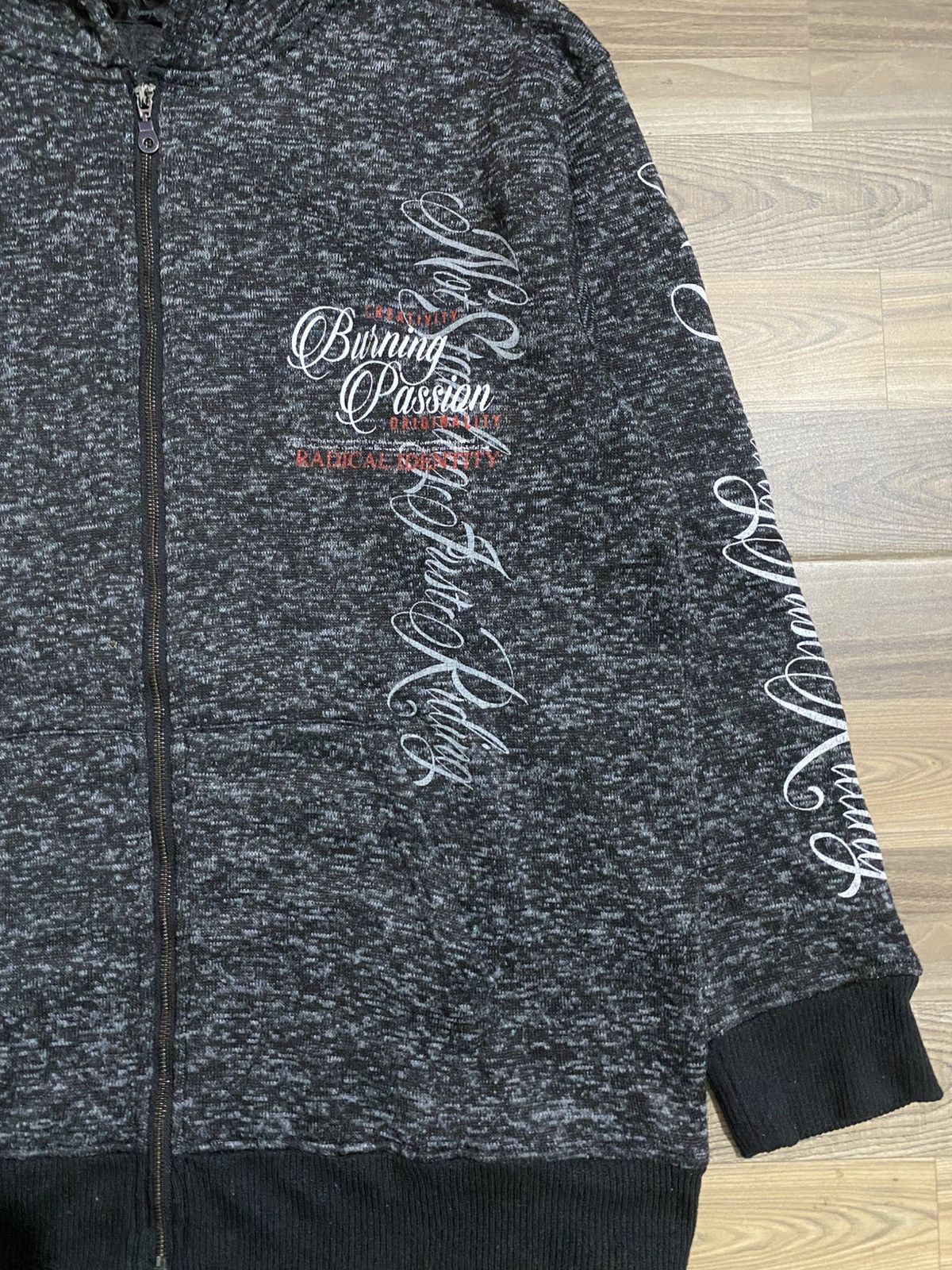 Beauty Beast × Japanese Brand BURNING PASSION FUR HOODIES Size US XXL / EU 58 / 5 - 5 Thumbnail