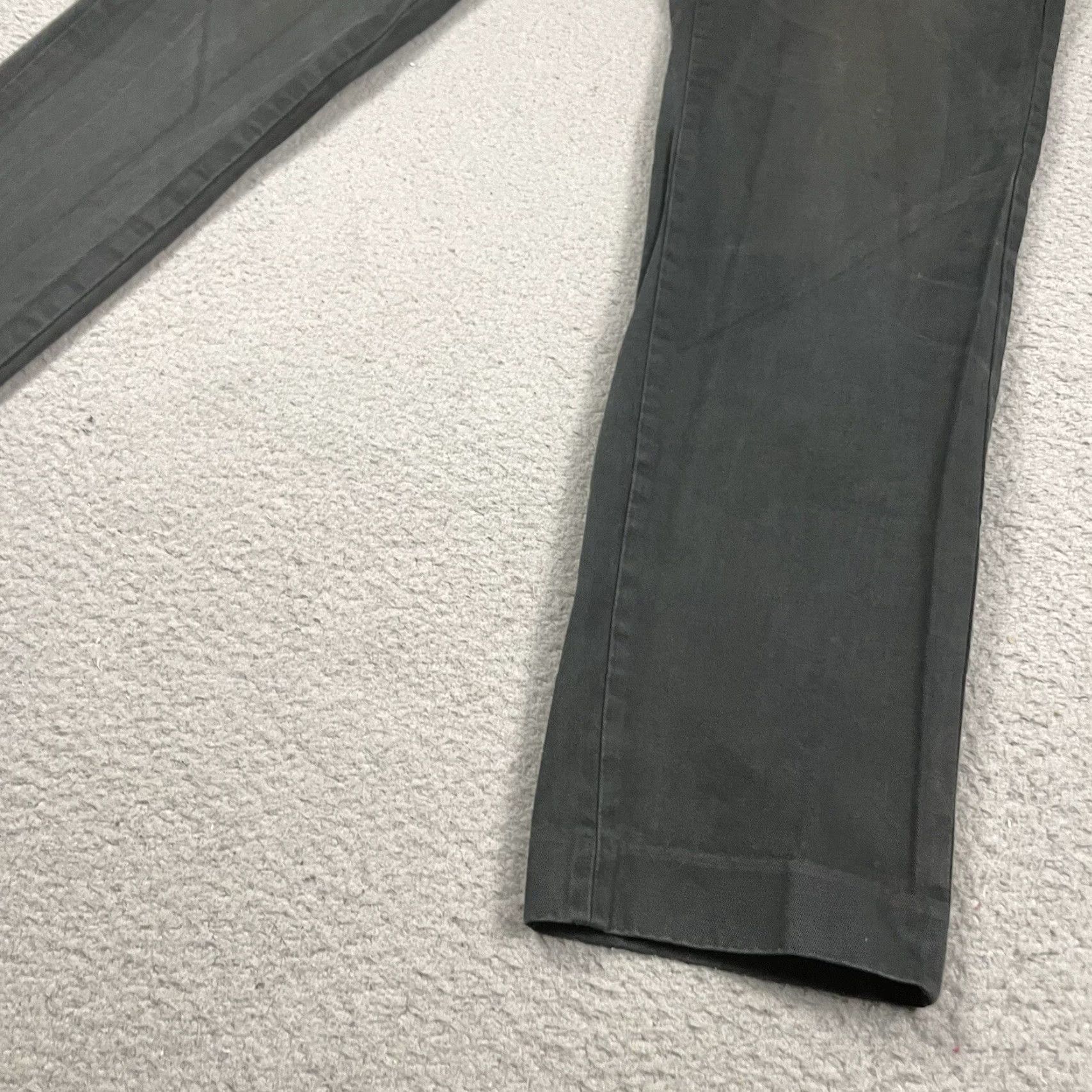 A.P.C. A.P.C. Pants Mens Black 32 Straight Leg Cotton Distressed Casual Designer Vintage Purchase Size US 32 / EU 48 - 5 Thumbnail