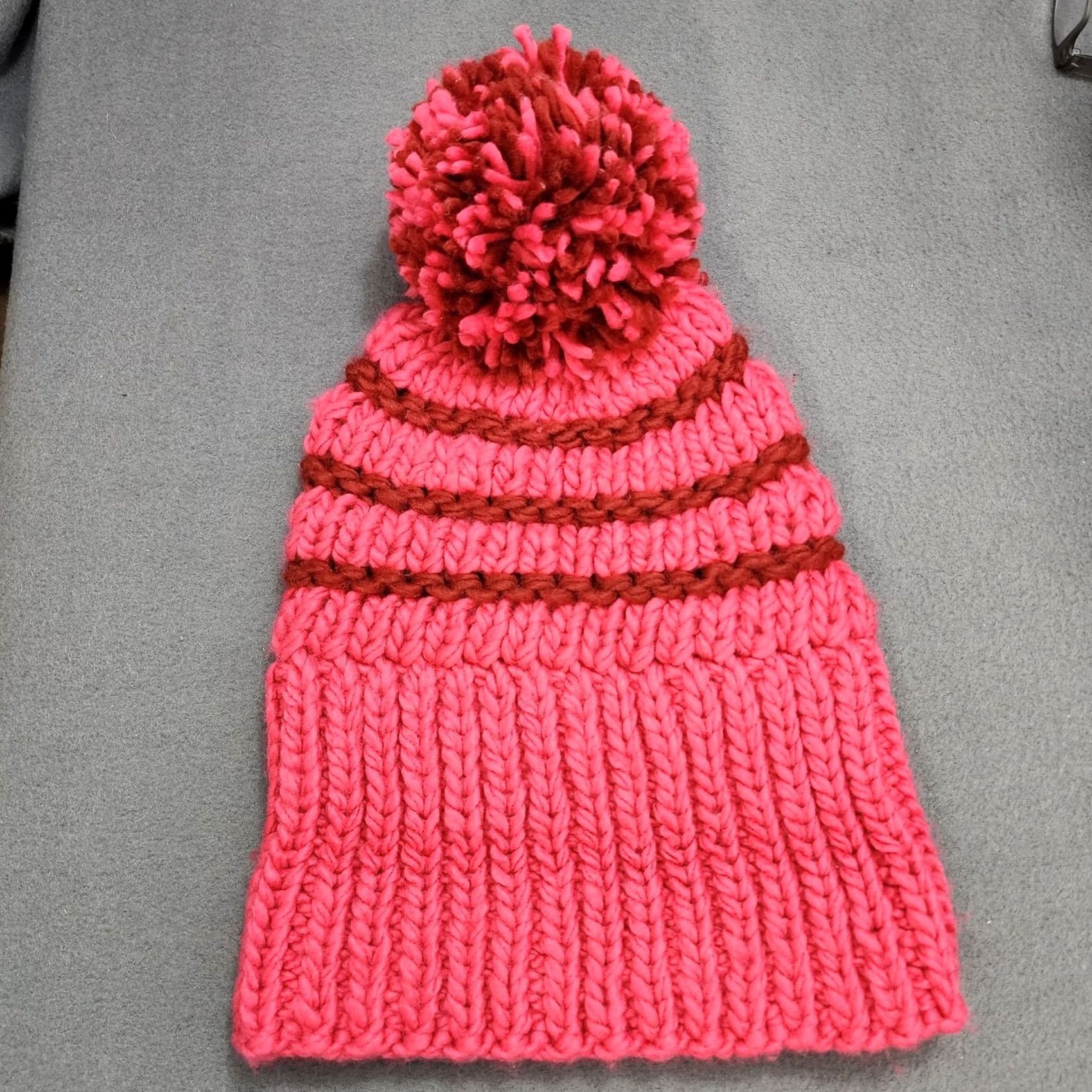 Vintage Kate Spade Beanie Hat Pom Pom Womens Pink Winter Size ONE SIZE - 6 Thumbnail