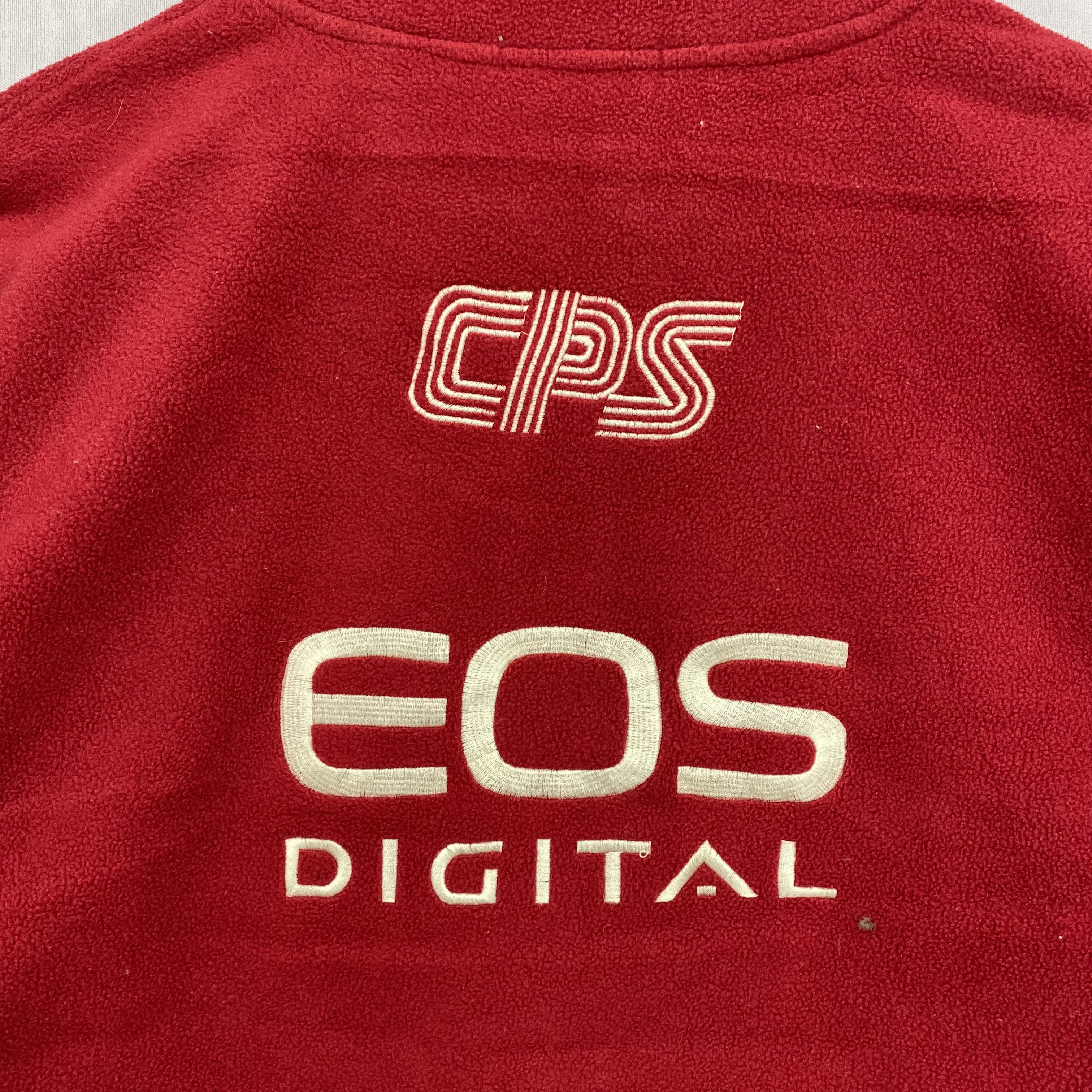 Canon Vintage Canon Pullover 90s EOS Digital Fleece Sweater Size US M / EU 48-50 / 2 - 6 Thumbnail