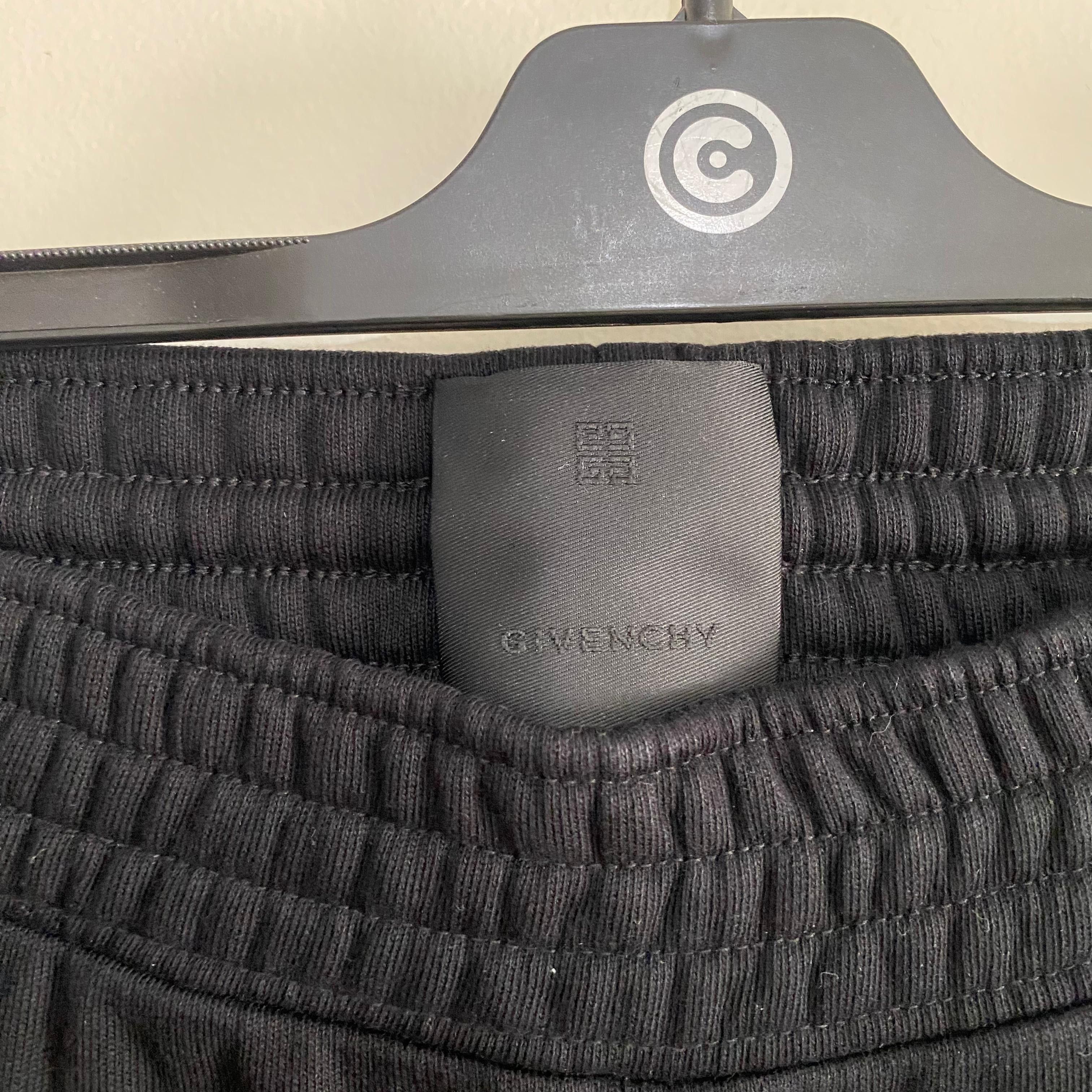 Givenchy × BSTROY Black Purple Logo Slim Sweatpants Size 34" / US 12 / IT 48 - 6 Thumbnail