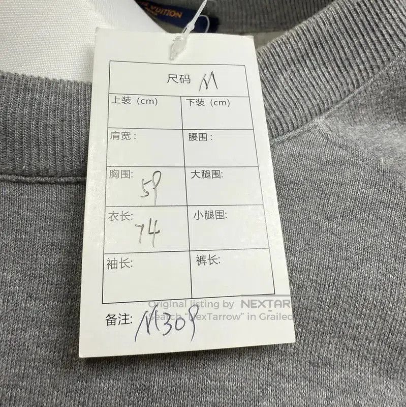 Louis Vuitton Louis Vuitton Gray Knit Sweater for Women . Size M / US 6-8 / IT 42-44 - 5 Thumbnail