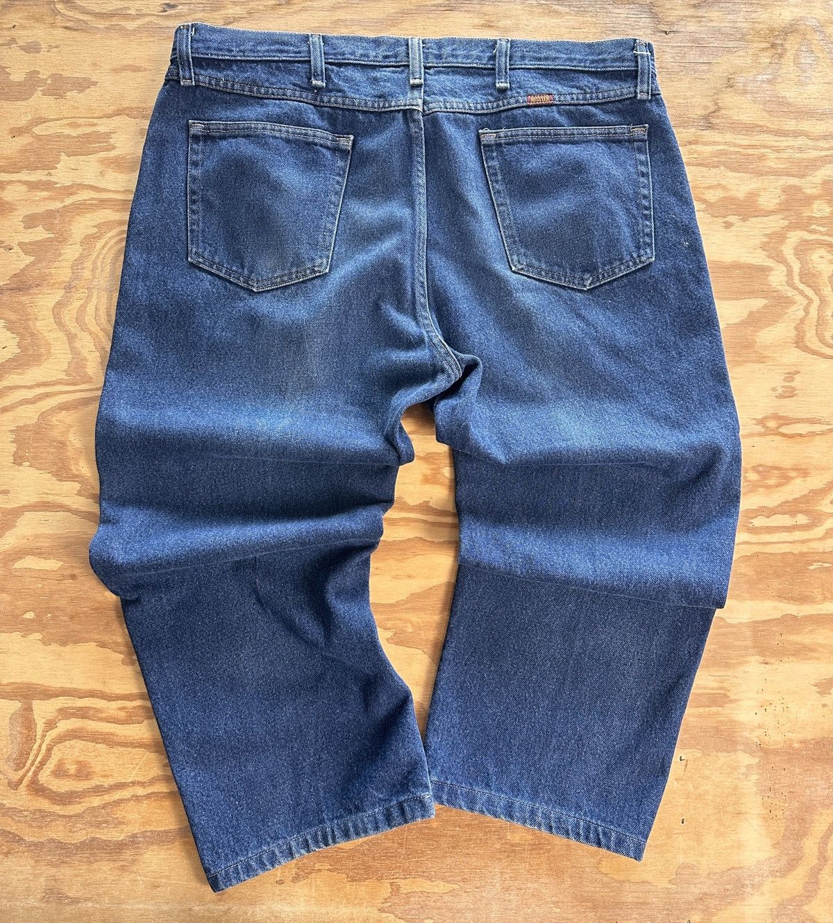 Rustler Vintage Rustler Denim Jeans 40x30 | Made in Mexico | Baggy Size US 40 / EU 56 - 2 Thumbnail