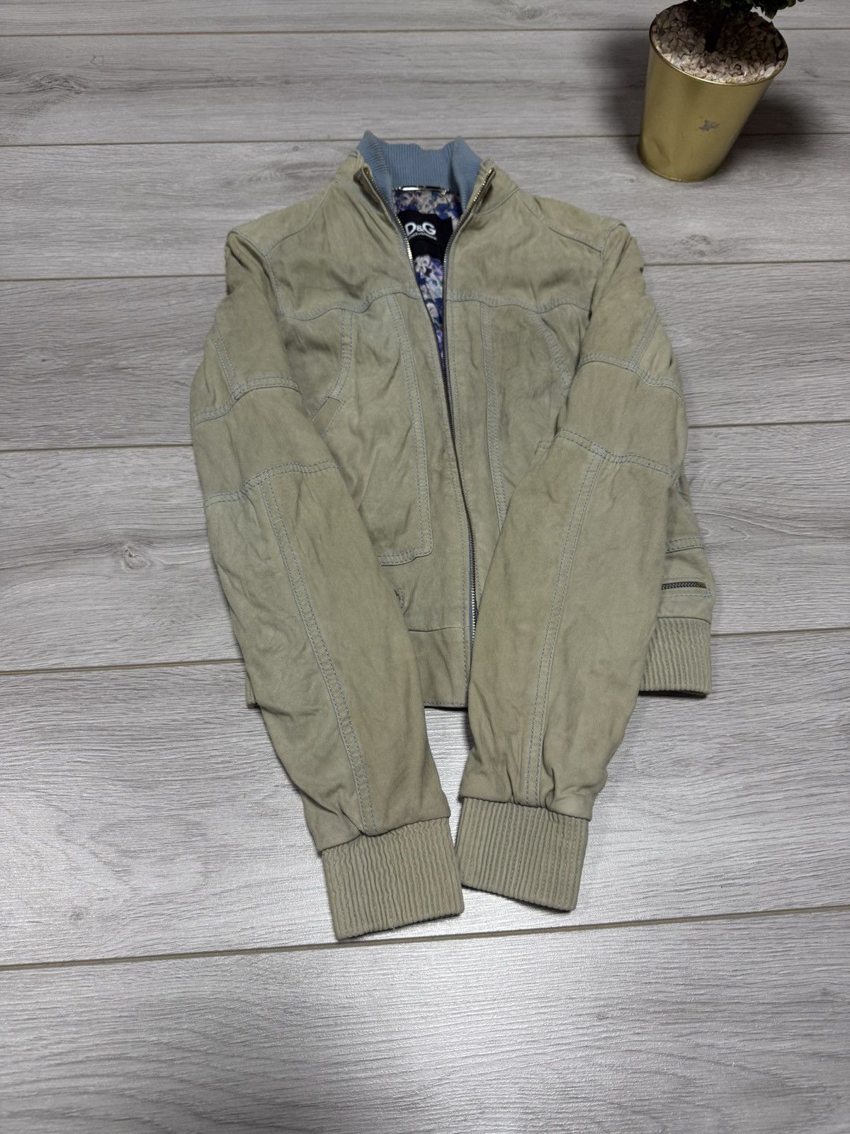 Dolce & Gabbana Dolce & Gabbana leather bomber zip jacket Size XS / US 0-2 / IT 36-38 - 6 Thumbnail