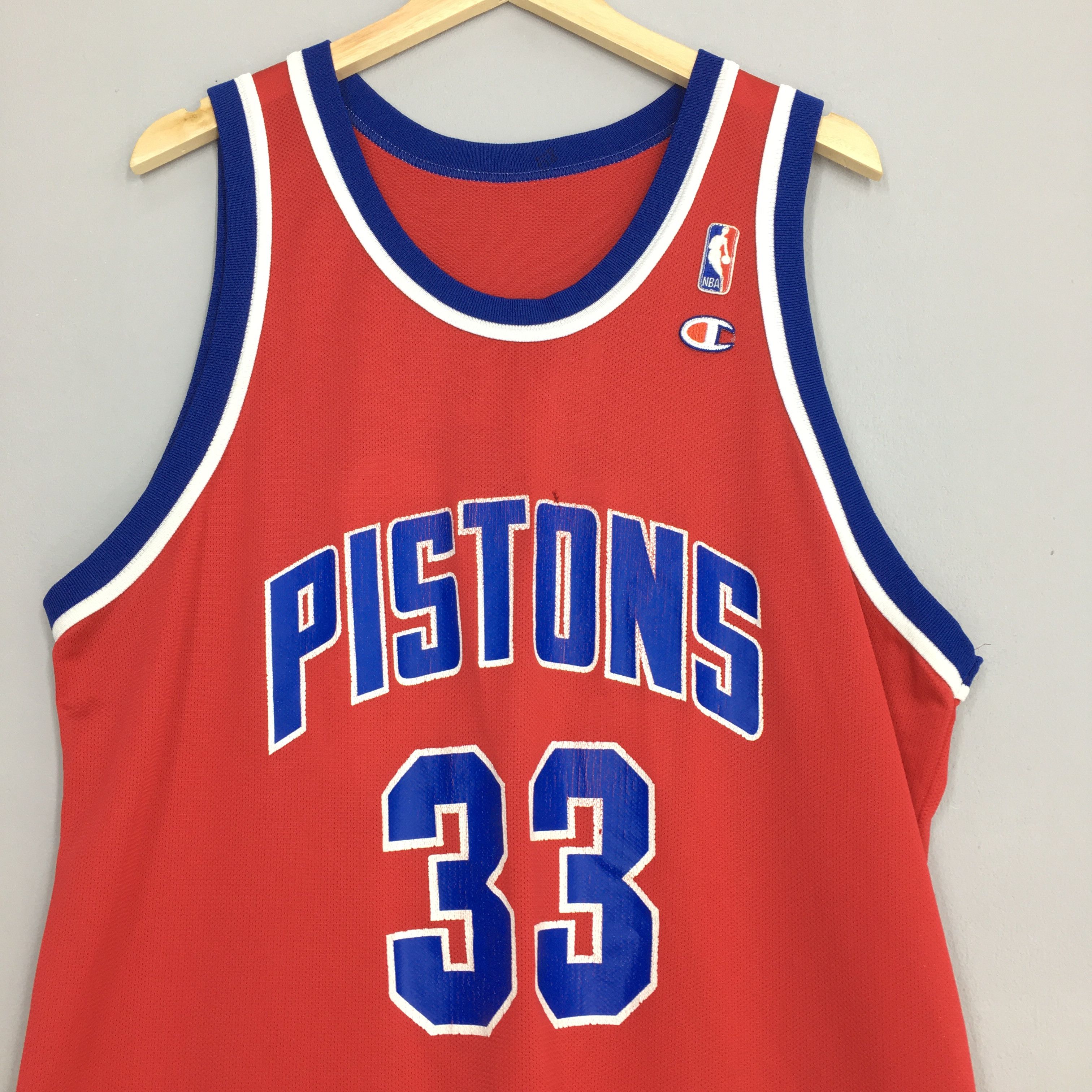 Champion × NBA Pistons Basketball Nba Grant Hill #33 Champion Jersey Size US L / EU 52-54 / 3 - 2 Thumbnail