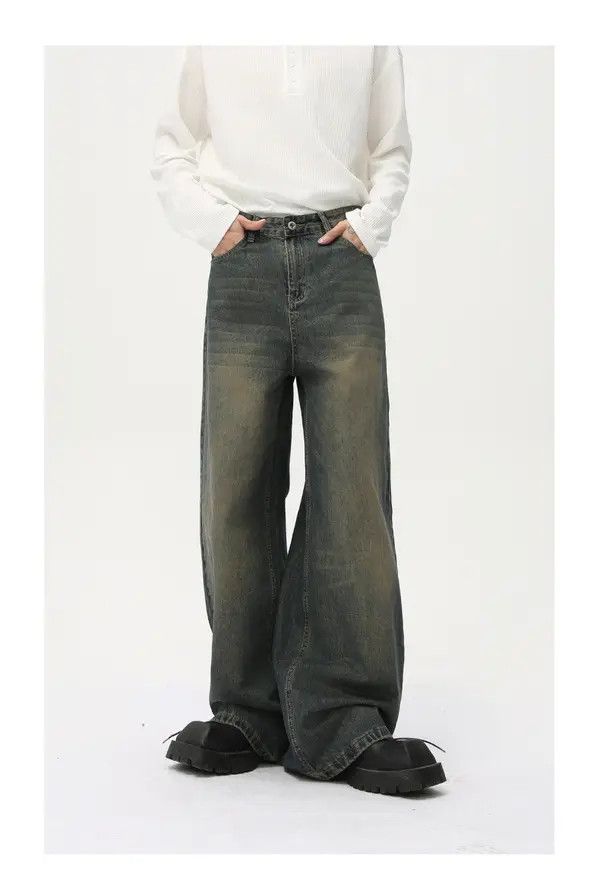 Japanese Brand VIBE Japanese retro distressed retro casual versatile jeans Size US 32 / EU 48 - 7 Thumbnail