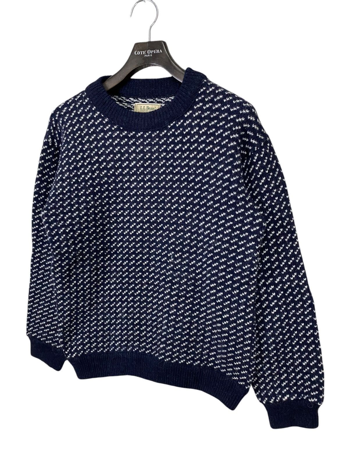 L.L. Bean Vintage 80s LL bean knit sweater wool size s like L Size US S / EU 44-46 / 1 - 2 Thumbnail