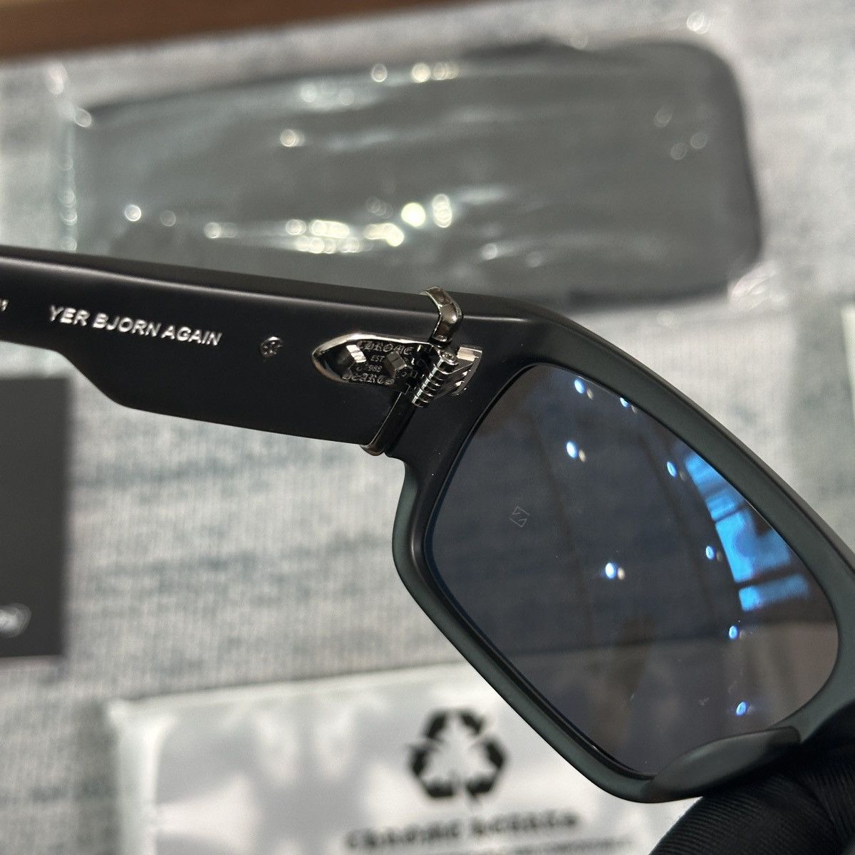 Chrome Hearts CHROME HEARTS YER BJORN AGAIN SUNGLASSES Size ONE SIZE - 7 Thumbnail