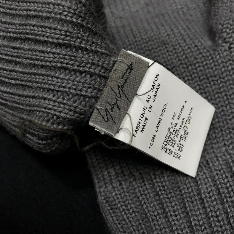 Yohji Yamamoto Yohji Yamamoto 11aw Crow Wool Gloves 2505-Nextarrow Size ONE SIZE - 4 Thumbnail