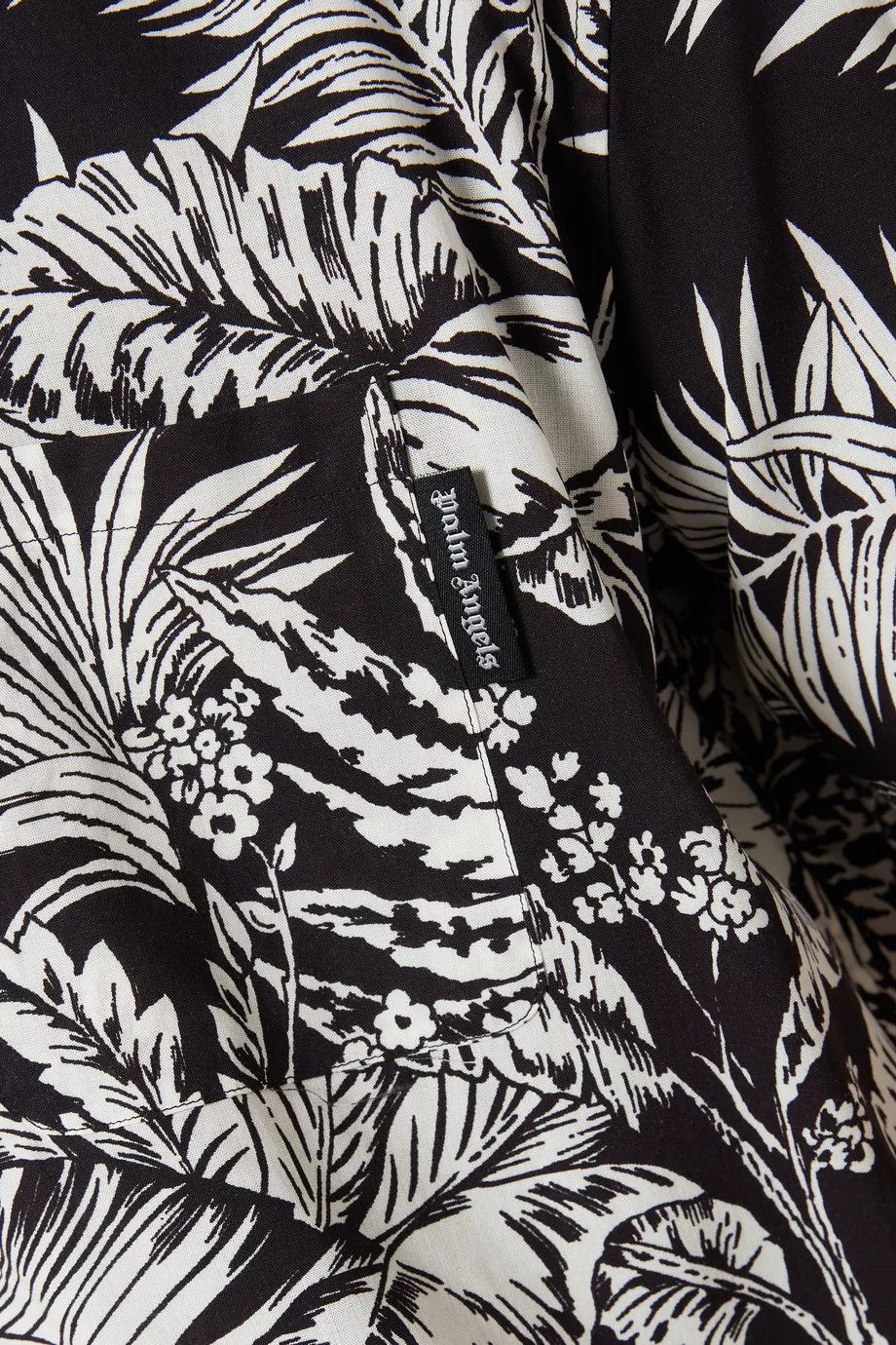 Palm Angels o1y0325 Patterned Shirt in Black/White Size US S / EU 44-46 / 1 - 2 Thumbnail