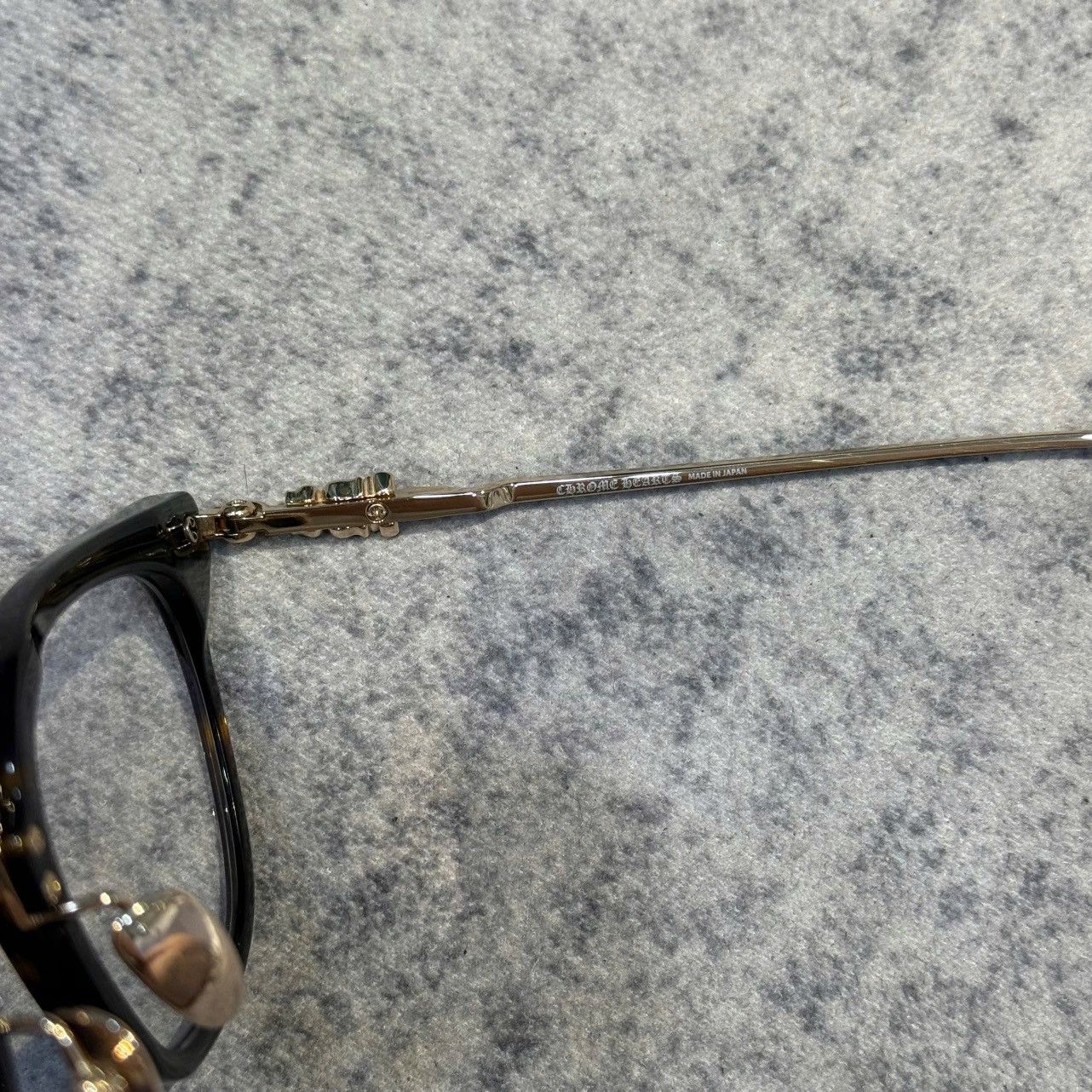 Chrome Hearts CHROME HEARTS CLOACO DARK TORTOISE/GOLD PLATED Size ONE SIZE - 5 Thumbnail
