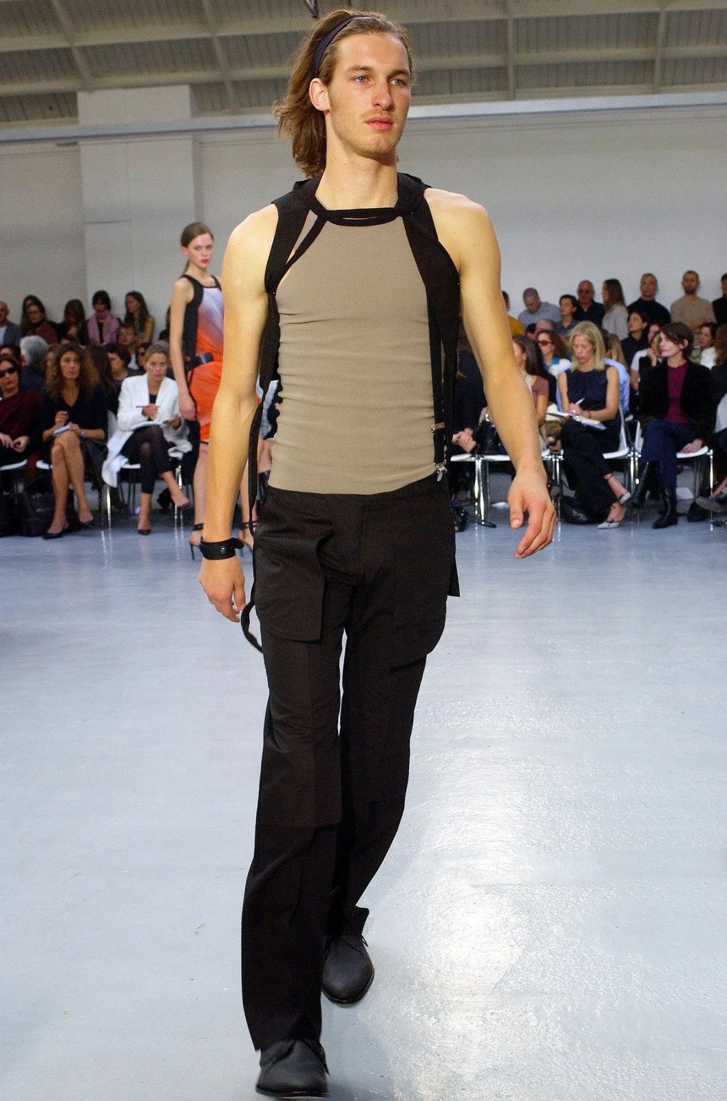 SS03 RUNWAY SAMPLE Inside Out Trousers