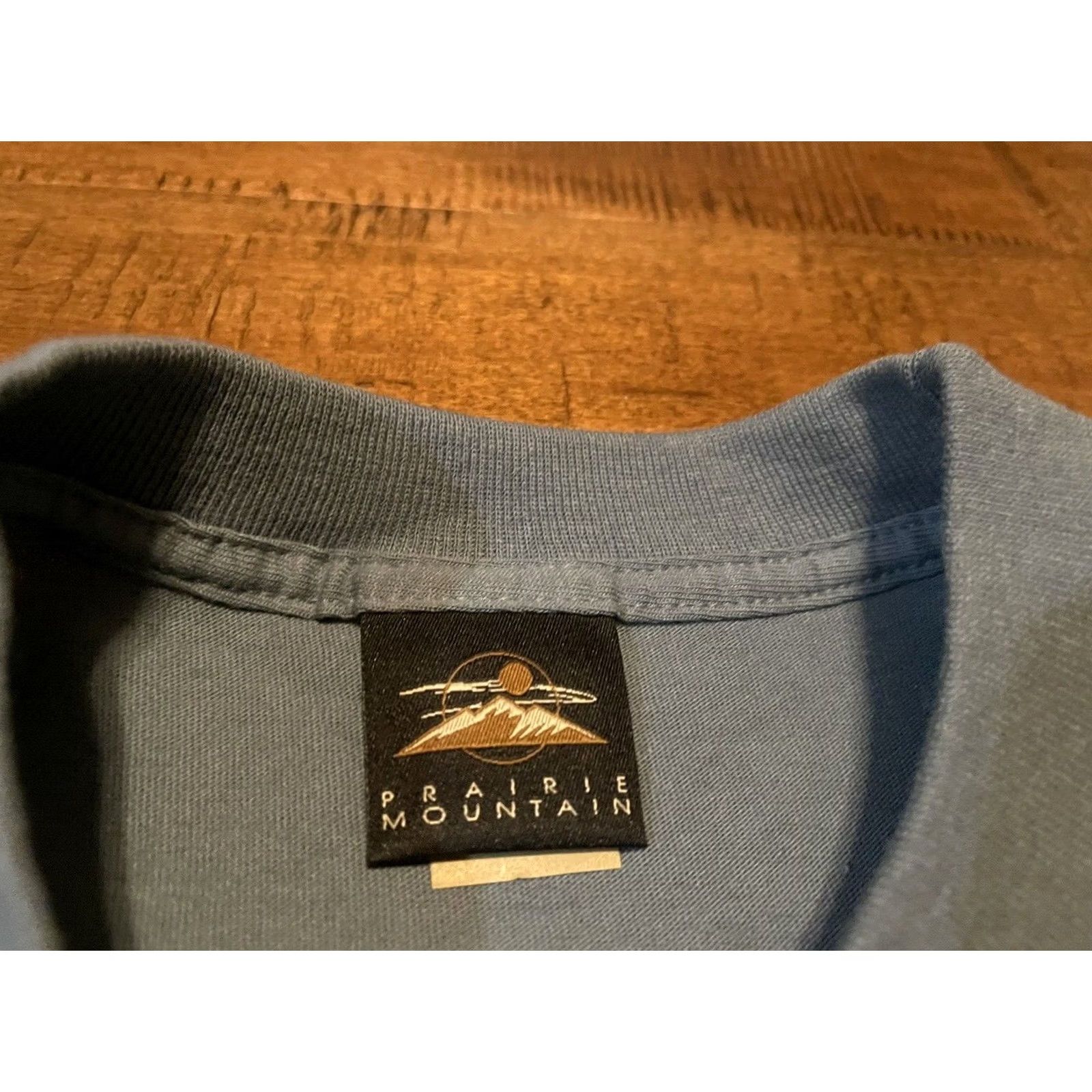 Vintage VINTAGE Prairie Mountain Jackson Hole Wyoming Moose USA T-Shirt Adult Medium M Gray Size US M / EU 48-50 / 2 - 4 Thumbnail