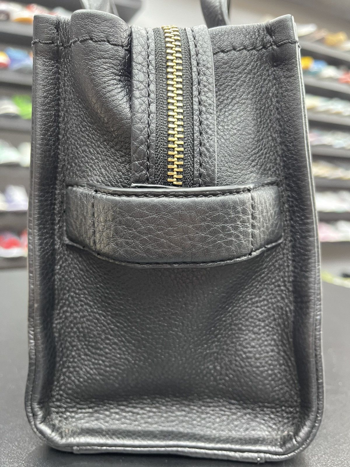 Marc Jacobs Marc Jacobs The Small Leather Tote Bag Black Size ONE SIZE - 5 Thumbnail
