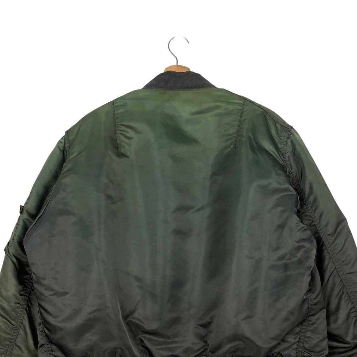 Vintage 🔥VTG REVERSIBLE MA-1 BOMBER JACKET ALPHA INDUSTRIES USA Size US L / EU 52-54 / 3 - 11 Thumbnail