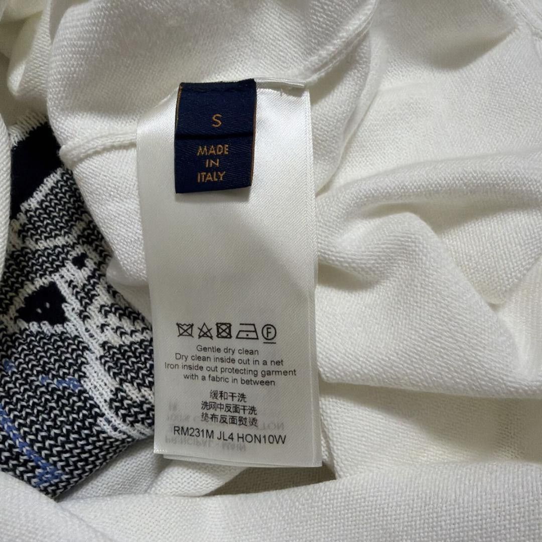 Louis Vuitton Louis Vuitton Graphic Short Sleeve Knit T-Shirt Size US S / EU 44-46 / 1 - 7 Thumbnail