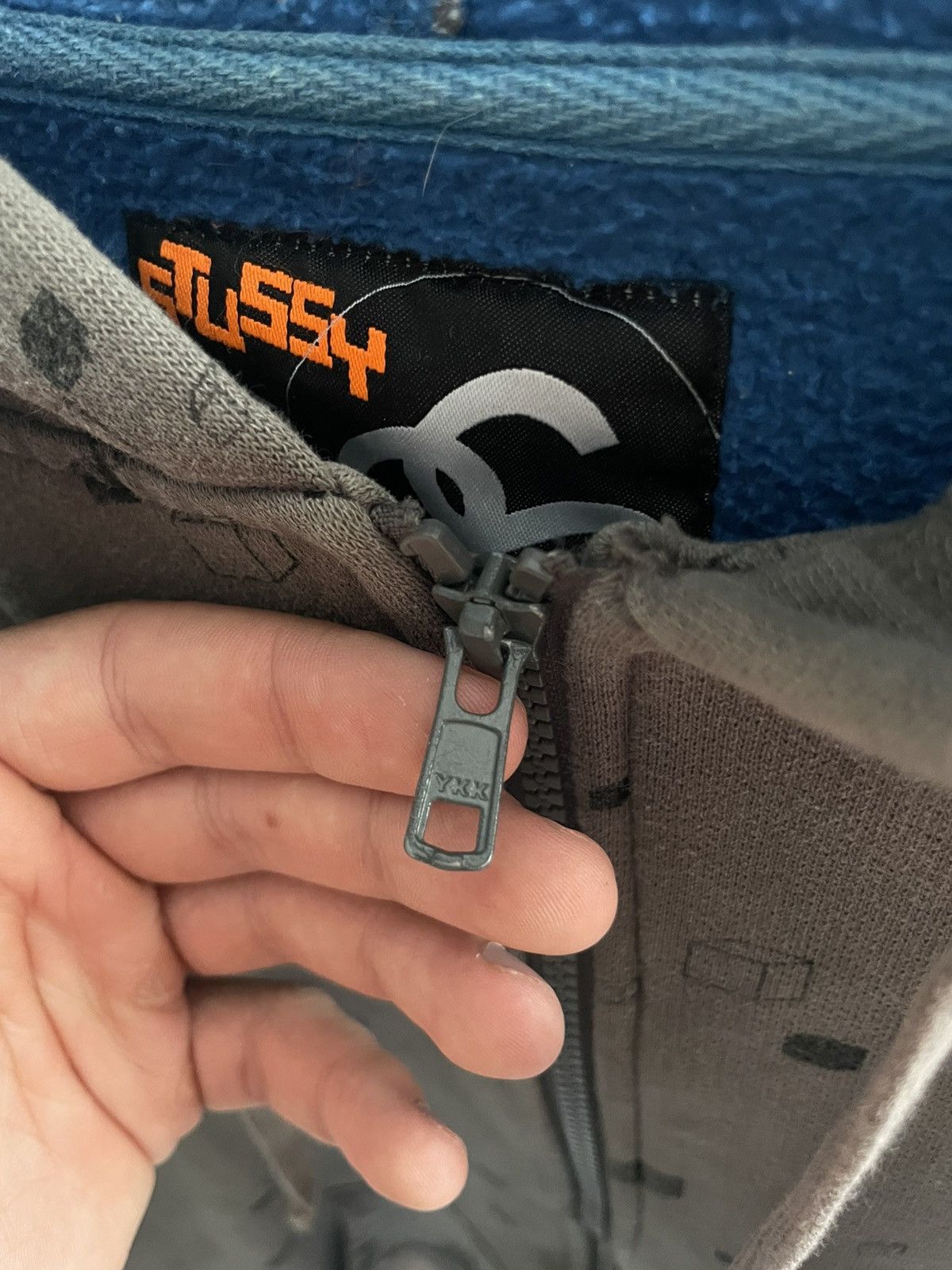Other Vintage Stussy zip-up hoodie Size US XL / EU 56 / 4 - 4 Thumbnail