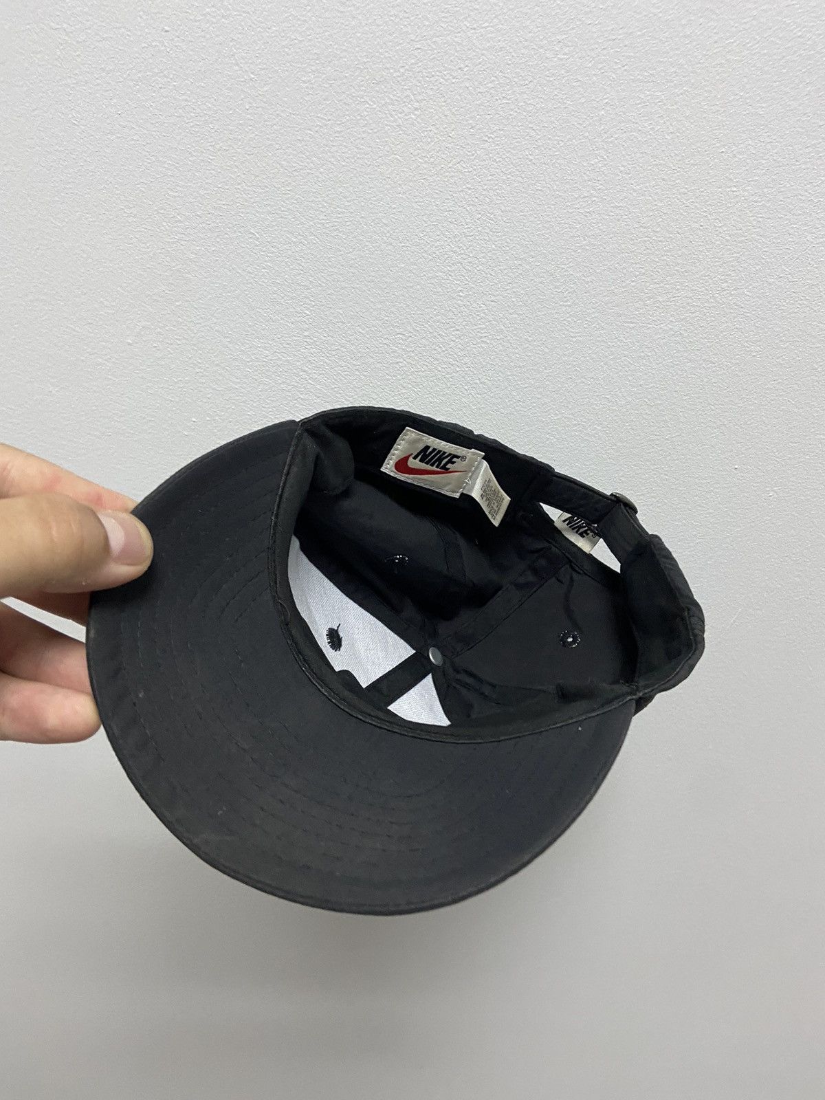 Nike × Vintage Nike Cap Vintage Bog Embroidered Swoosh Logo Skate Size ONE SIZE - 5 Thumbnail