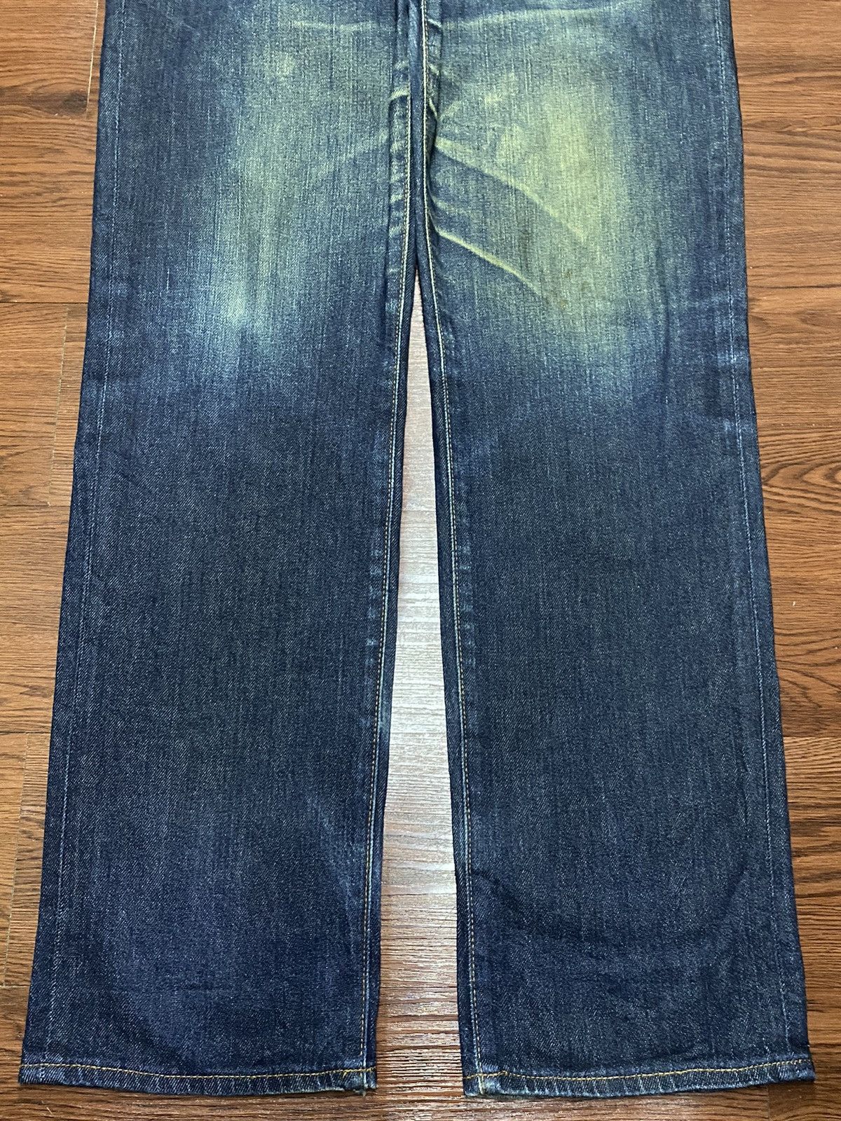 Japanese Brand Vintage Japanese Brands Uniqlo S003 Mud Wash Loose Jeans Size US 32 / EU 48 - 5 Thumbnail
