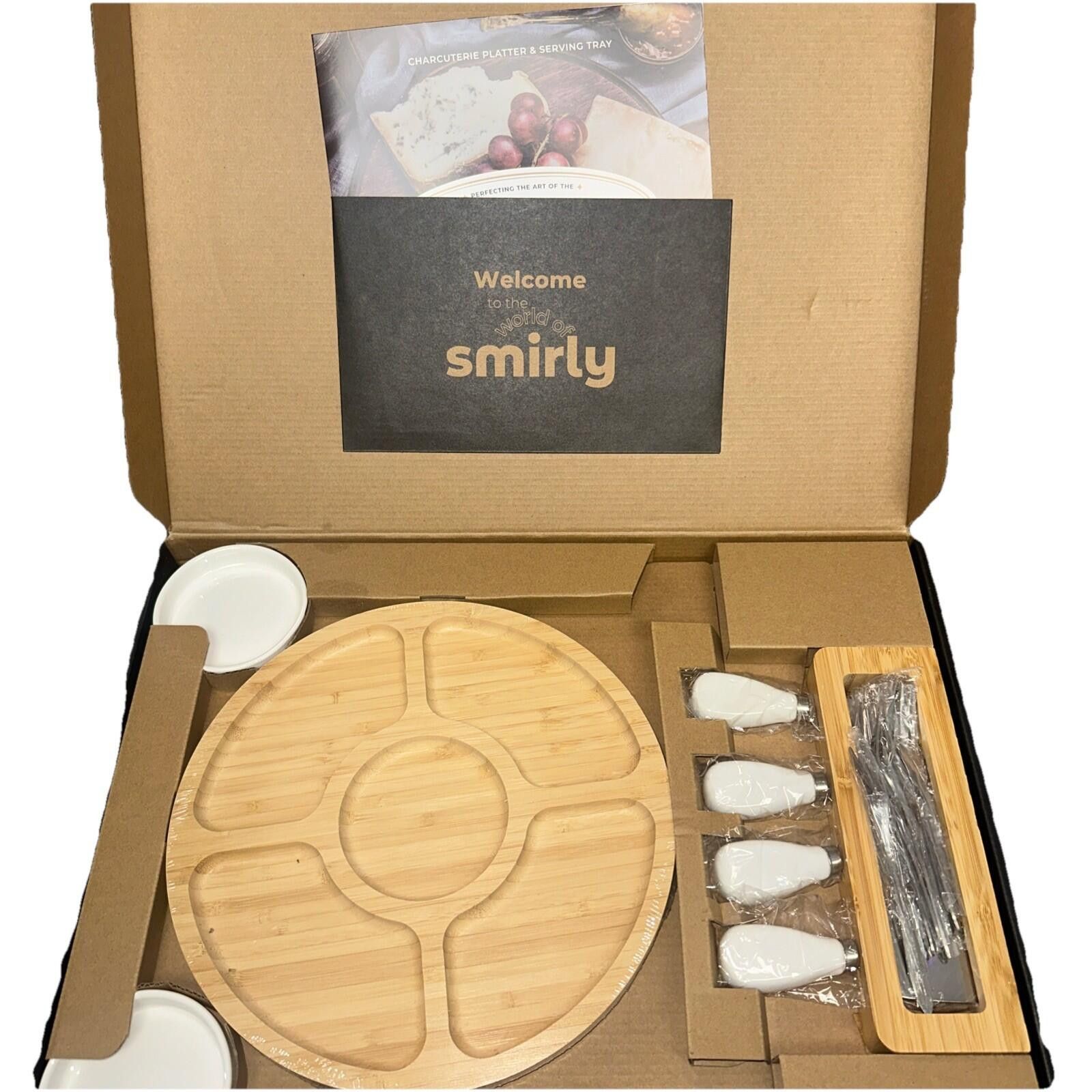 Other Large Bamboo Cheese Board for Serving-House Warming Gifts Size ONE SIZE - 3 Thumbnail