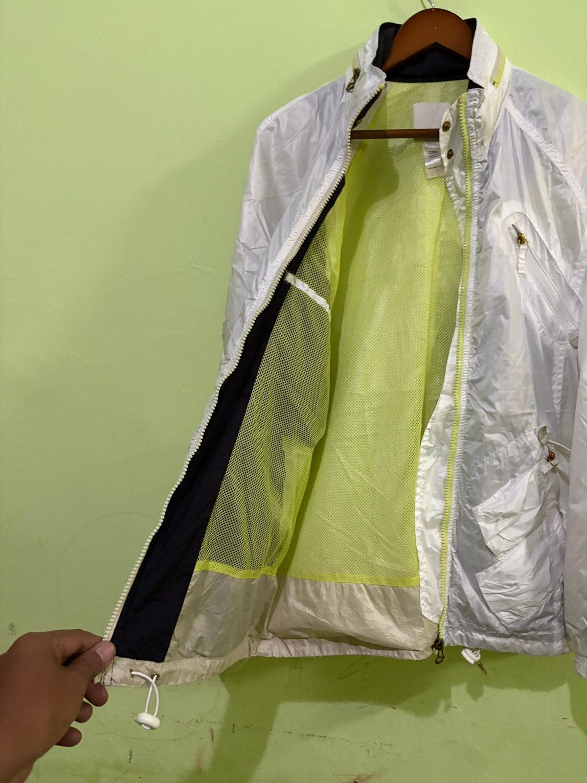 Diesel × Diesel Black Gold VTG Diesel Windbreaker Jacket Design Multi Pocket Design Size US S / EU 44-46 / 1 - 4 Thumbnail