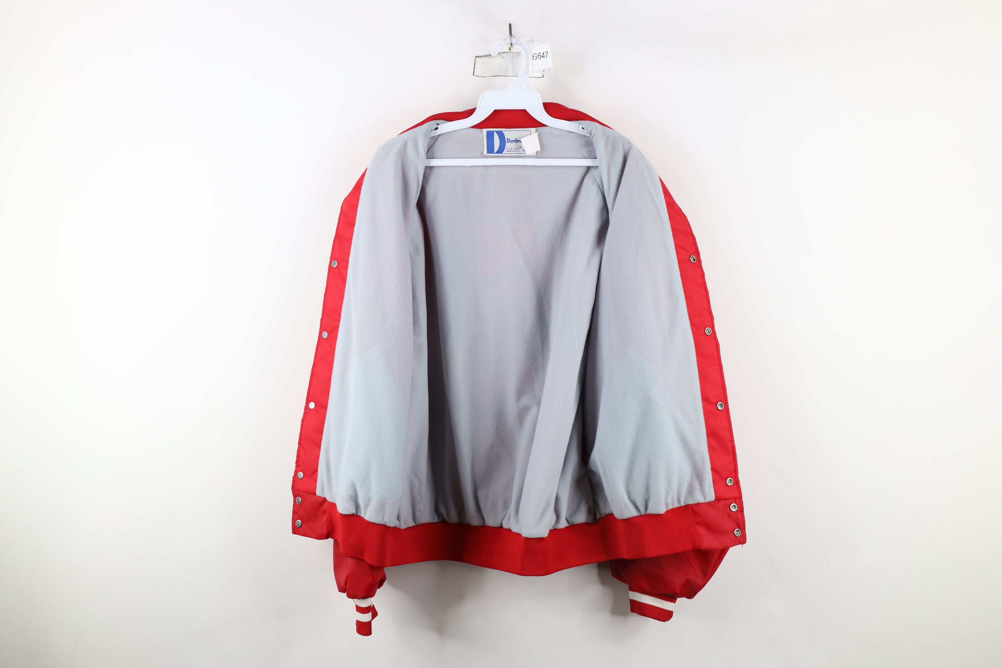 Vintage Vintage 90s NASCAR Bill Elliott Racing Bomber Jacket Red USA Size US XL / EU 56 / 4 - 10 Thumbnail