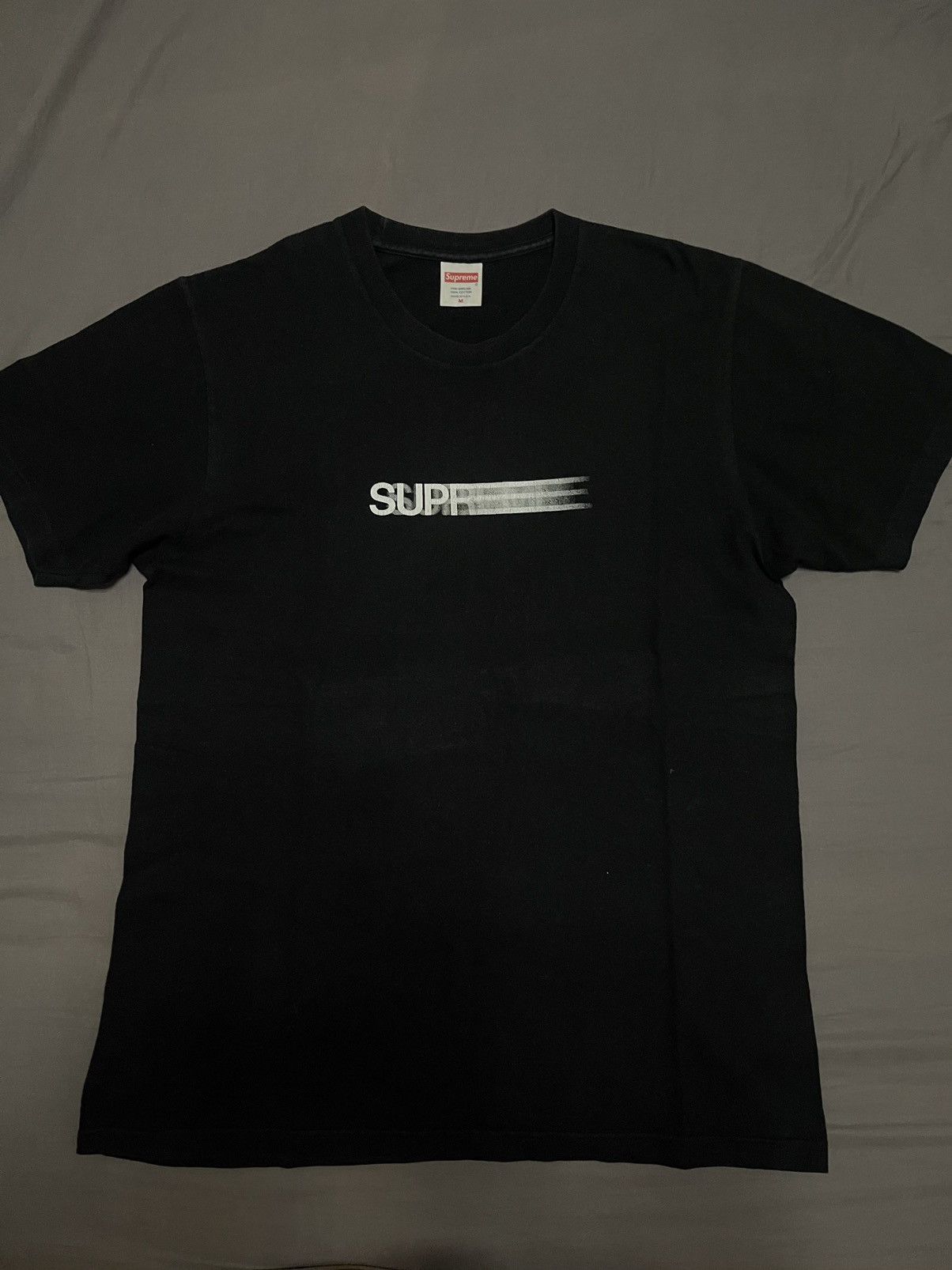 Supreme Supreme 2016 motion logo box tee black | Grailed 