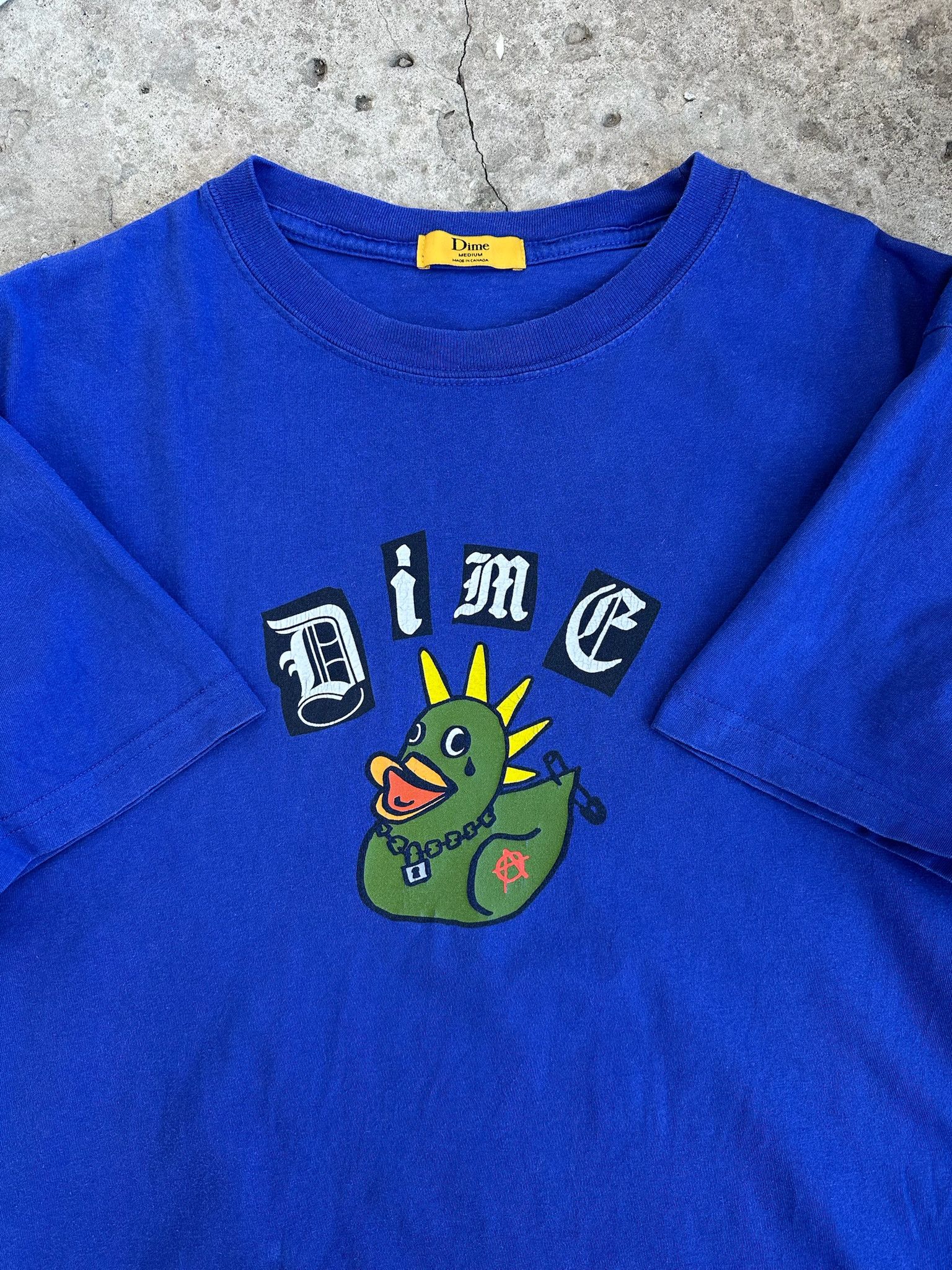 Dime Dime punk t Shirt skate anarchy Size US M / EU 48-50 / 2 - 1 Thumbnail
