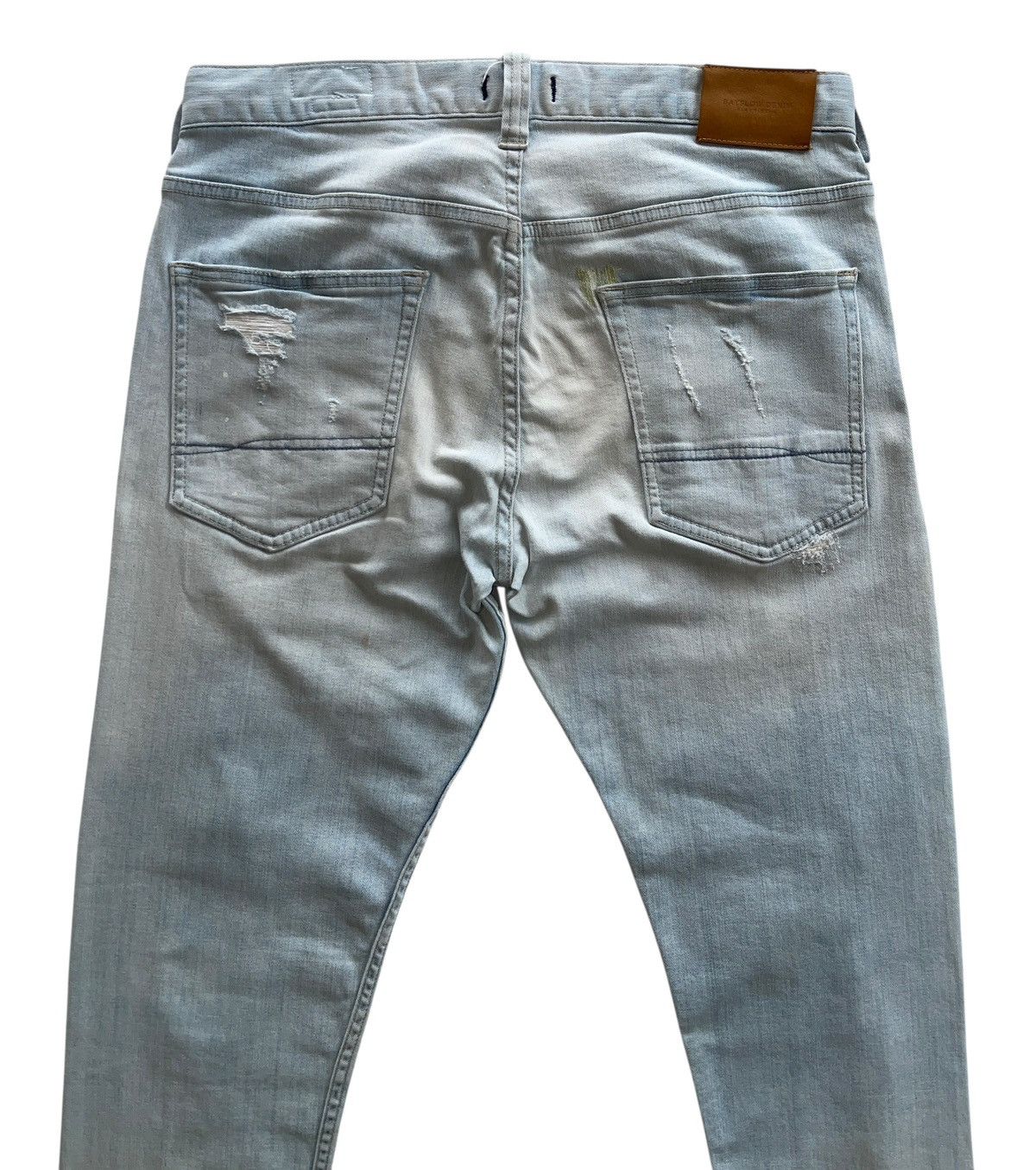 Japanese Brand Ripped Distressed Bayflow Denim Size US 30 / EU 46 - 4 Thumbnail