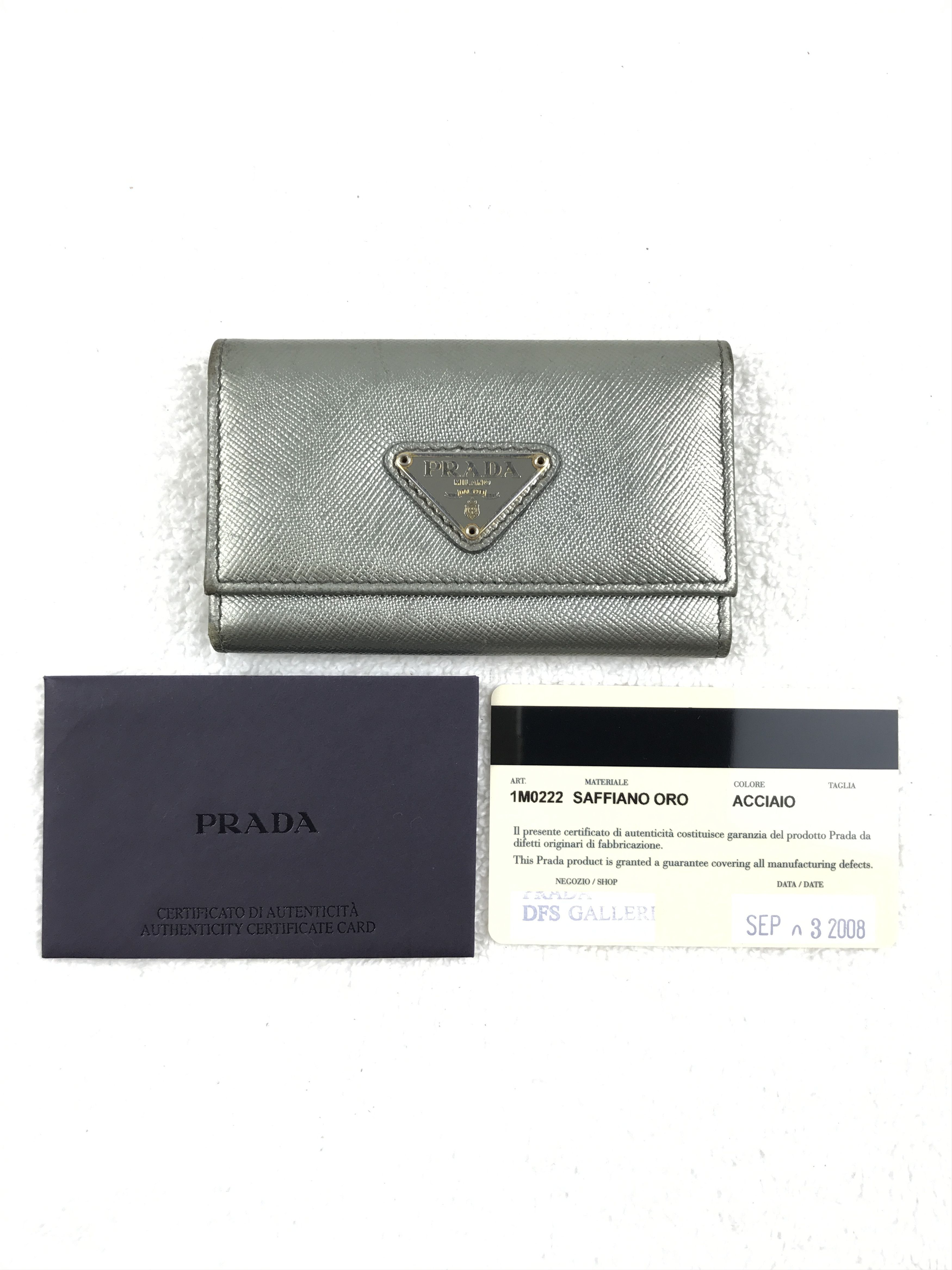 Prada × Vintage Vintage Prada Key Case with box Size ONE SIZE - 15 Thumbnail