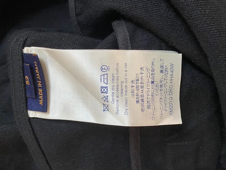 Louis Vuitton Louis Vuitton Solid chest-patterned lapel denim jacket Size US L / EU 52-54 / 3 - 4 Thumbnail