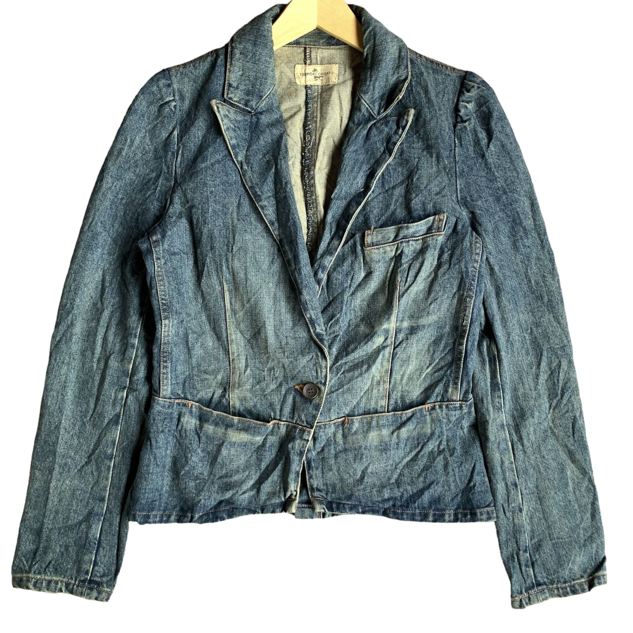 Tsumori Chisato Tsumori Chisato Denim Jackets Vintage Size M / US 6-8 / IT 42-44 - 1 Thumbnail