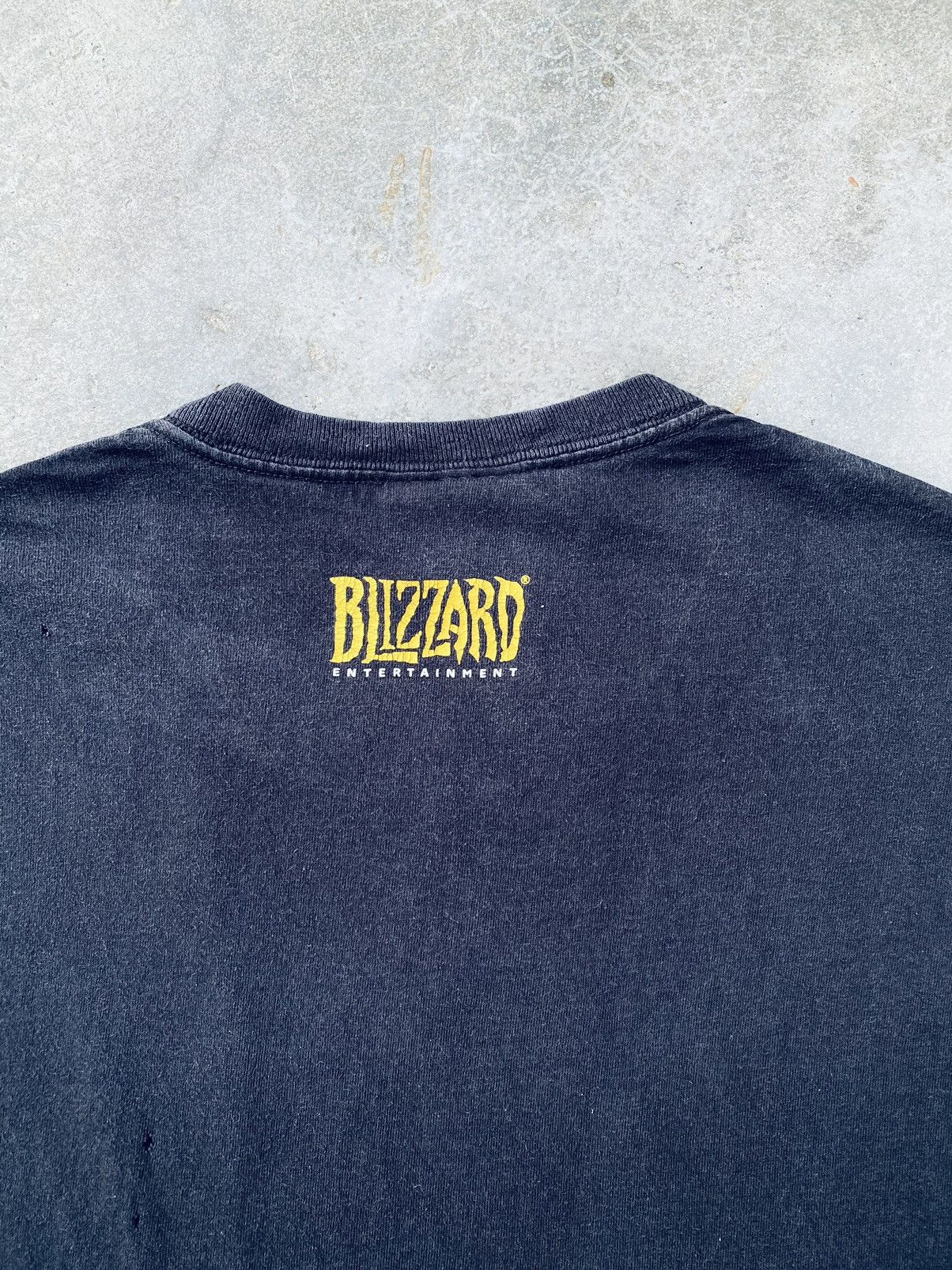 Vintage Vintage Anime Game World Of Warcraft Distressed Tees Size US L / EU 52-54 / 3 - 12 Thumbnail