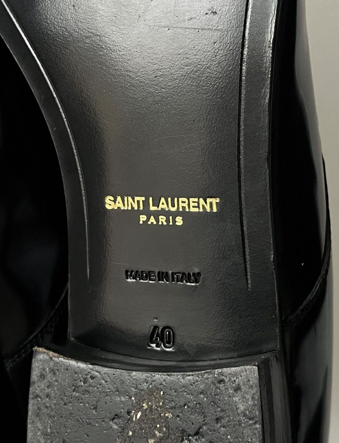 Hedi Slimane × Saint Laurent Paris SS13 Saint Laurent Paris Patent Leather Dress Derby Shoes Size US 7 / EU 40 - 6 Thumbnail