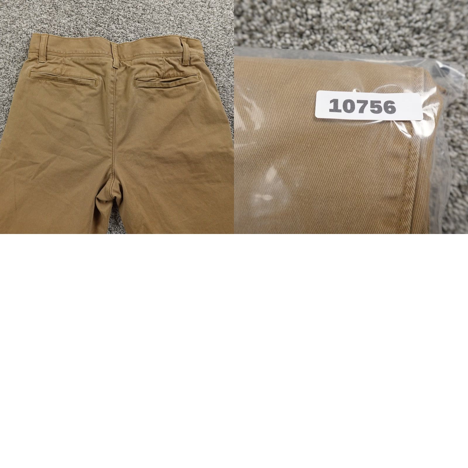 Vintage Urban Pipeline Pants Mens 30X30 Chino Slim Straight Brown Cotton Spandex Slim Straight Casual Workwear 30 Regular Mens Brown Size US 30 / EU 46 - 10 Thumbnail