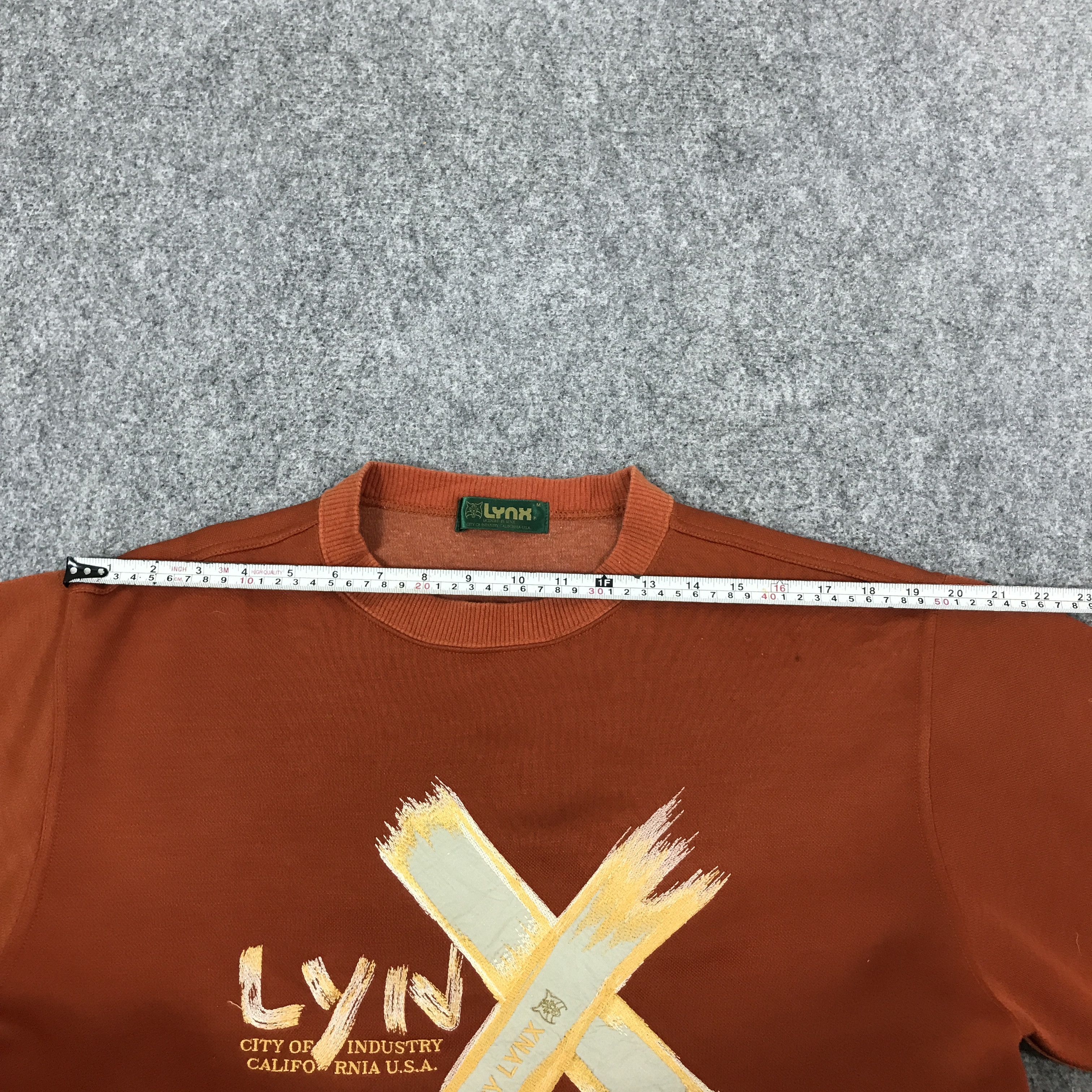 Japanese Brand LYNX CITY OF INDUSTRY EMBROIDERY SWEATSHIRT JACKET Size US M / EU 48-50 / 2 - 10 Thumbnail