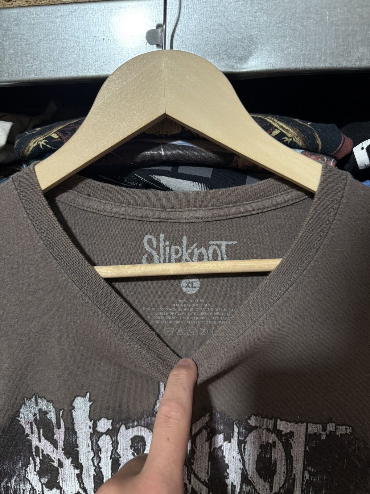 Band Tees Vintage Slipknot European Tour 2020 Rock Band T-Shirt Y2K Size US XL / EU 56 / 4 - 5 Thumbnail